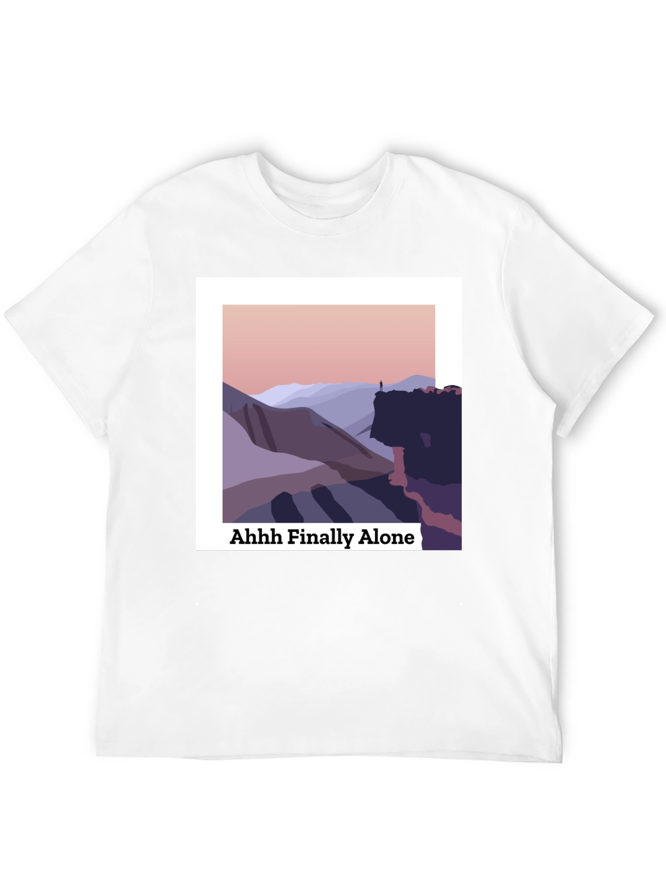 Finally Alone Graphic T-Shirt
