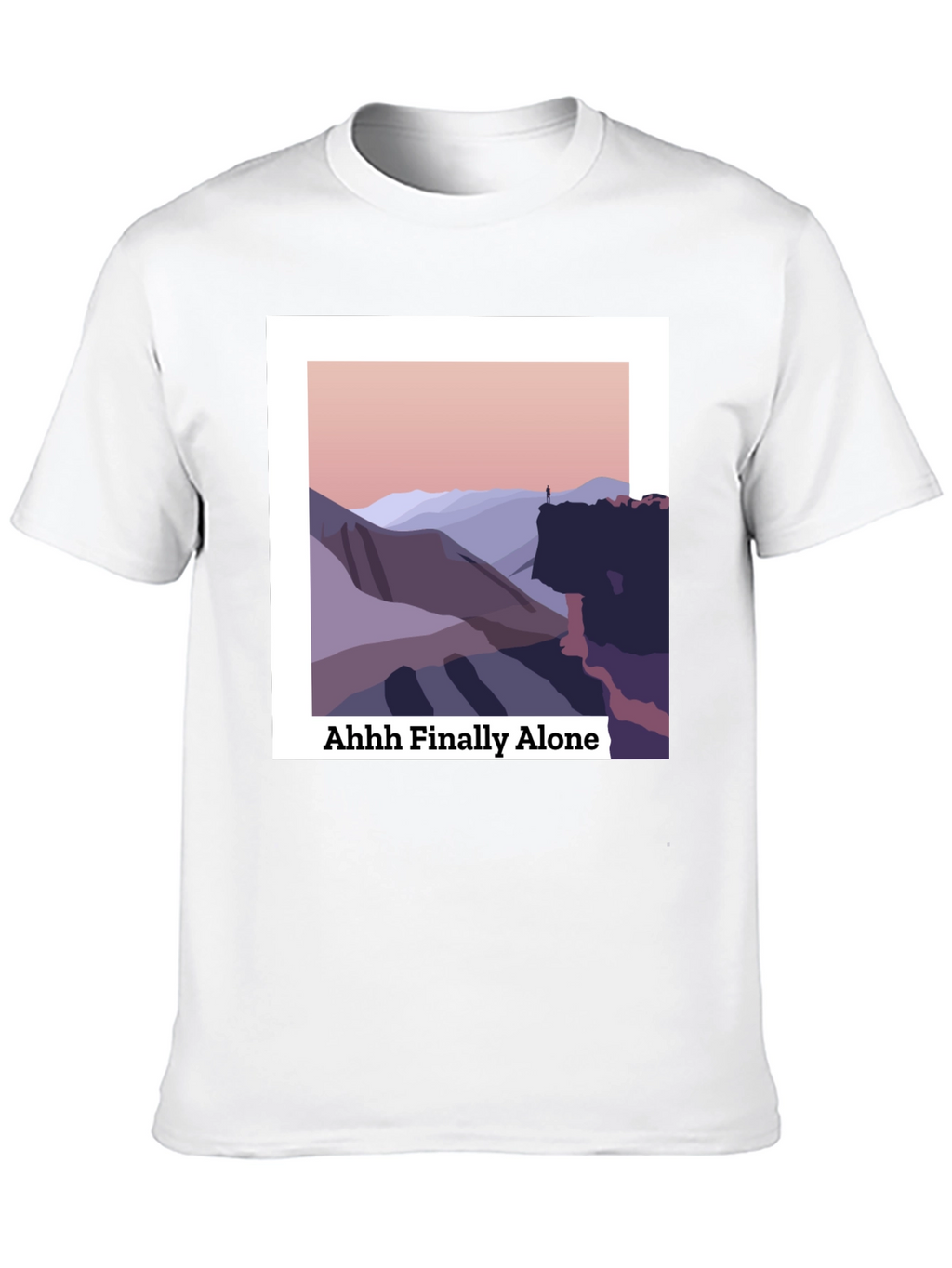 Finally Alone Graphic T-Shirt