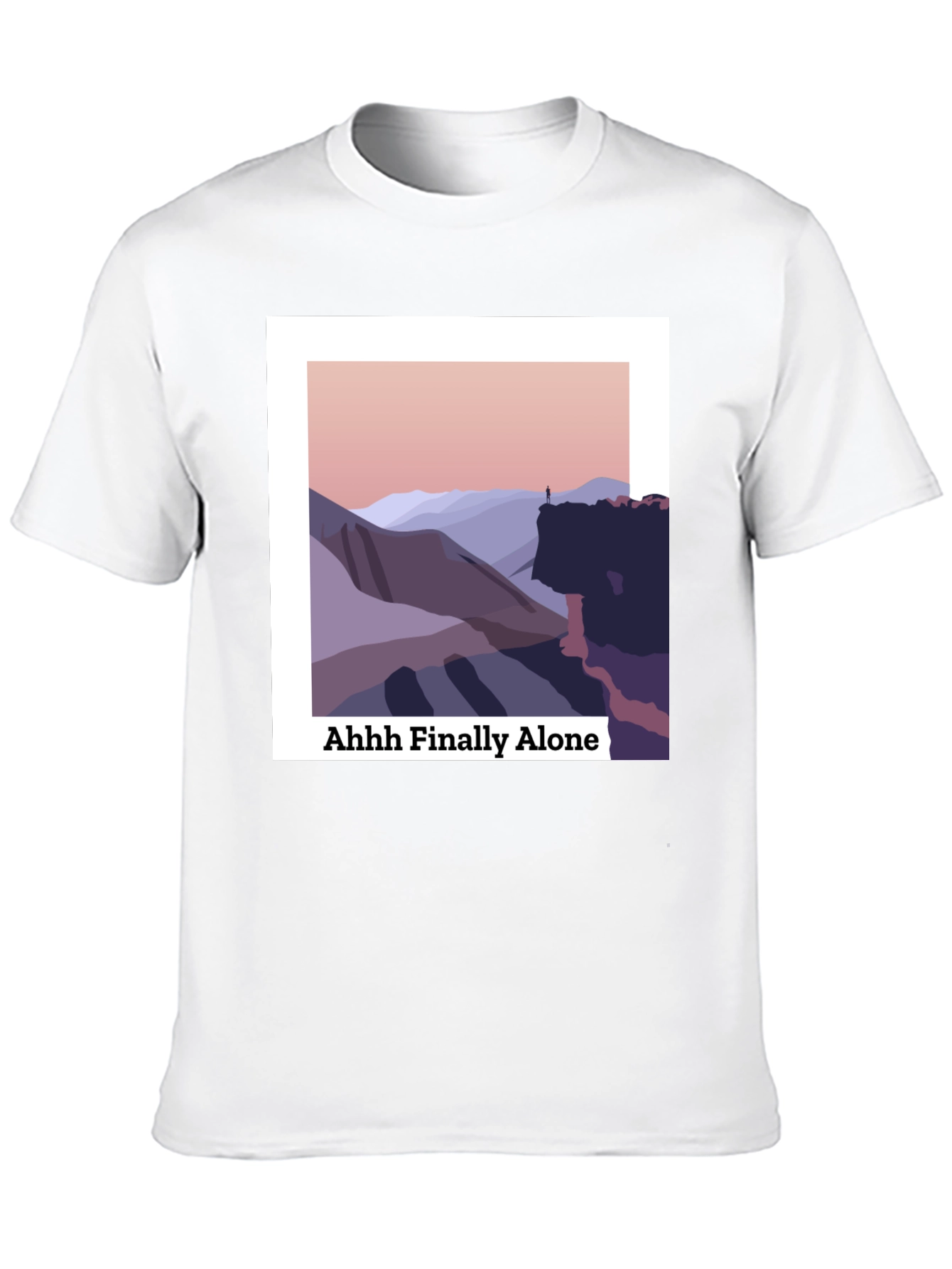 Finally Alone Graphic T-Shirt