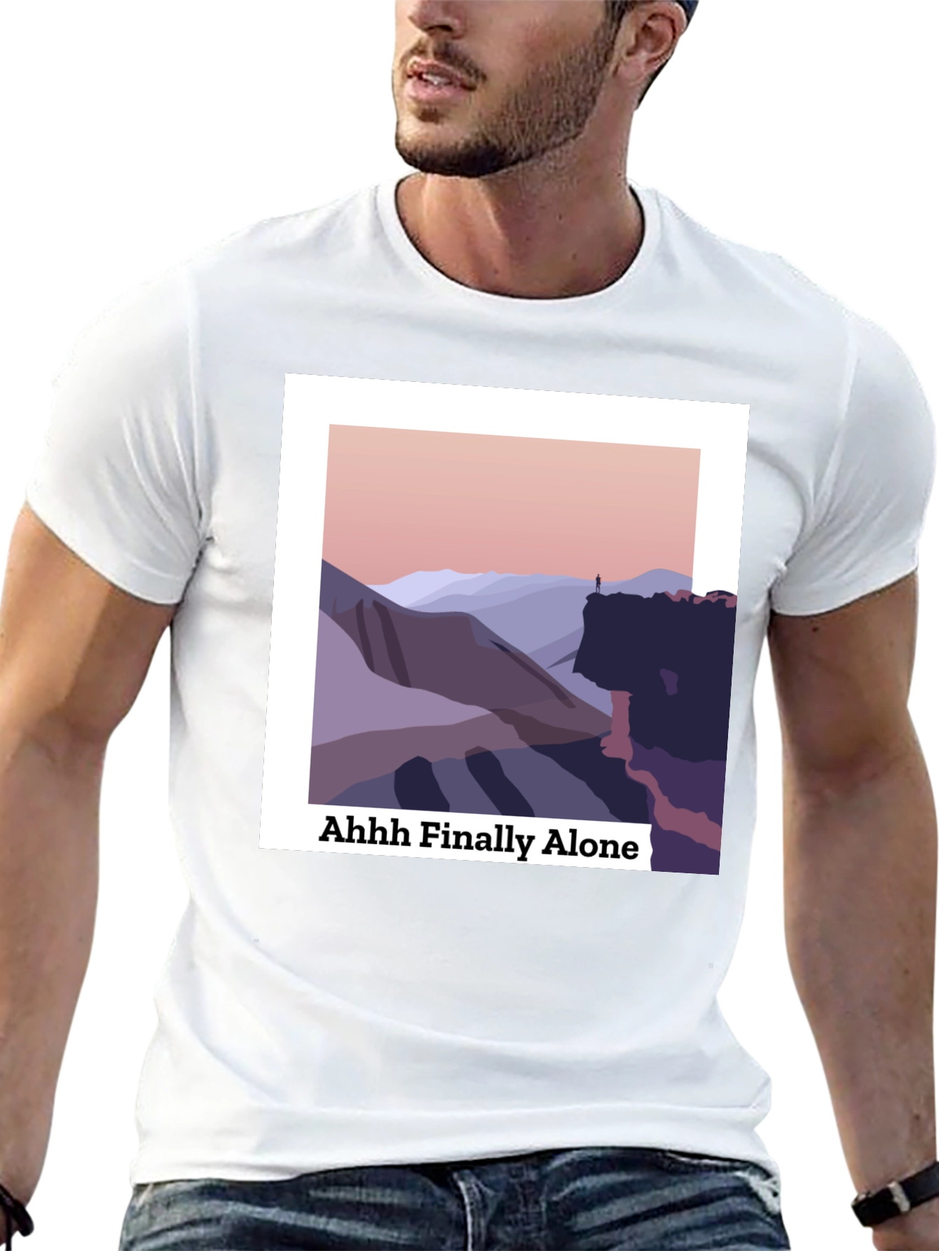 Finally Alone Graphic T-Shirt