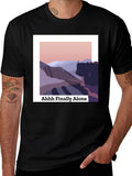 Finally Alone Graphic T-Shirt