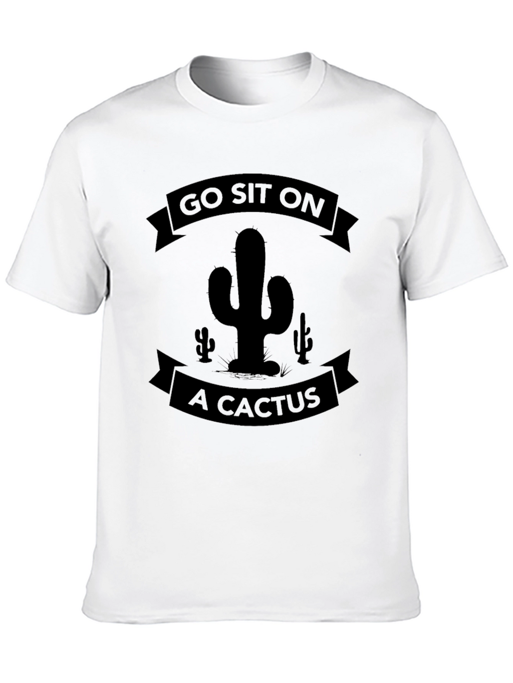 Go Sit On A Cactus Graphic Tee