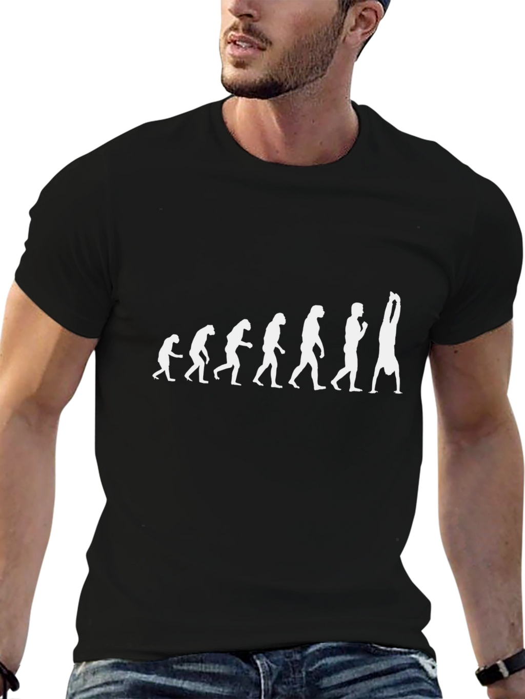 Evolution of Handstand T-Shirt