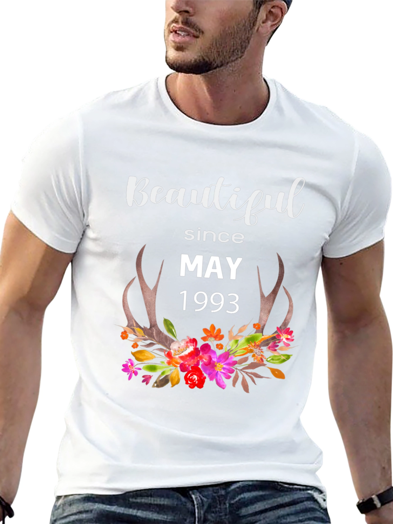 Beautiful Since May 1993 Black T-Shirt