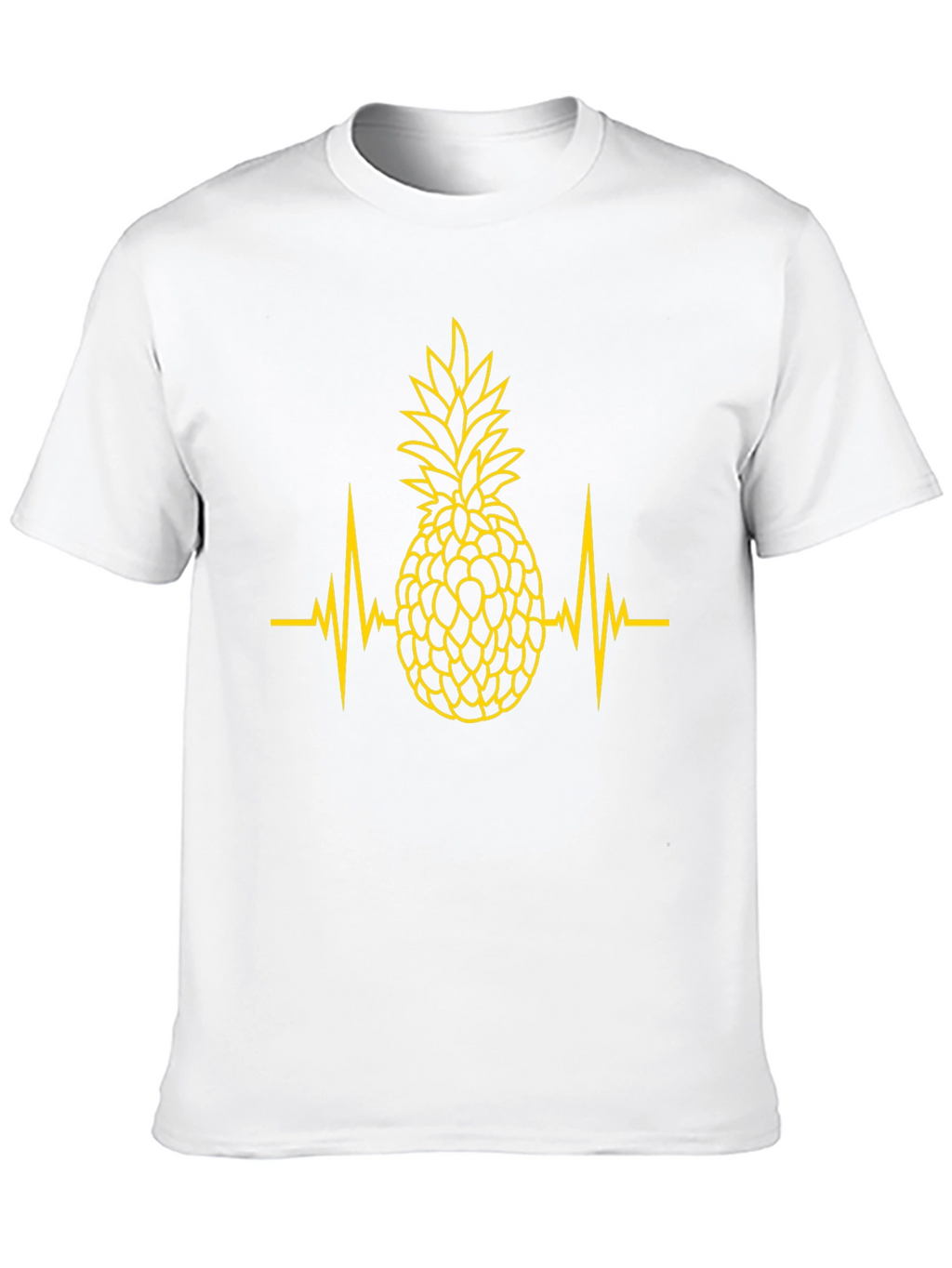 Pineapple Heartbeat Graphic T-Shirt