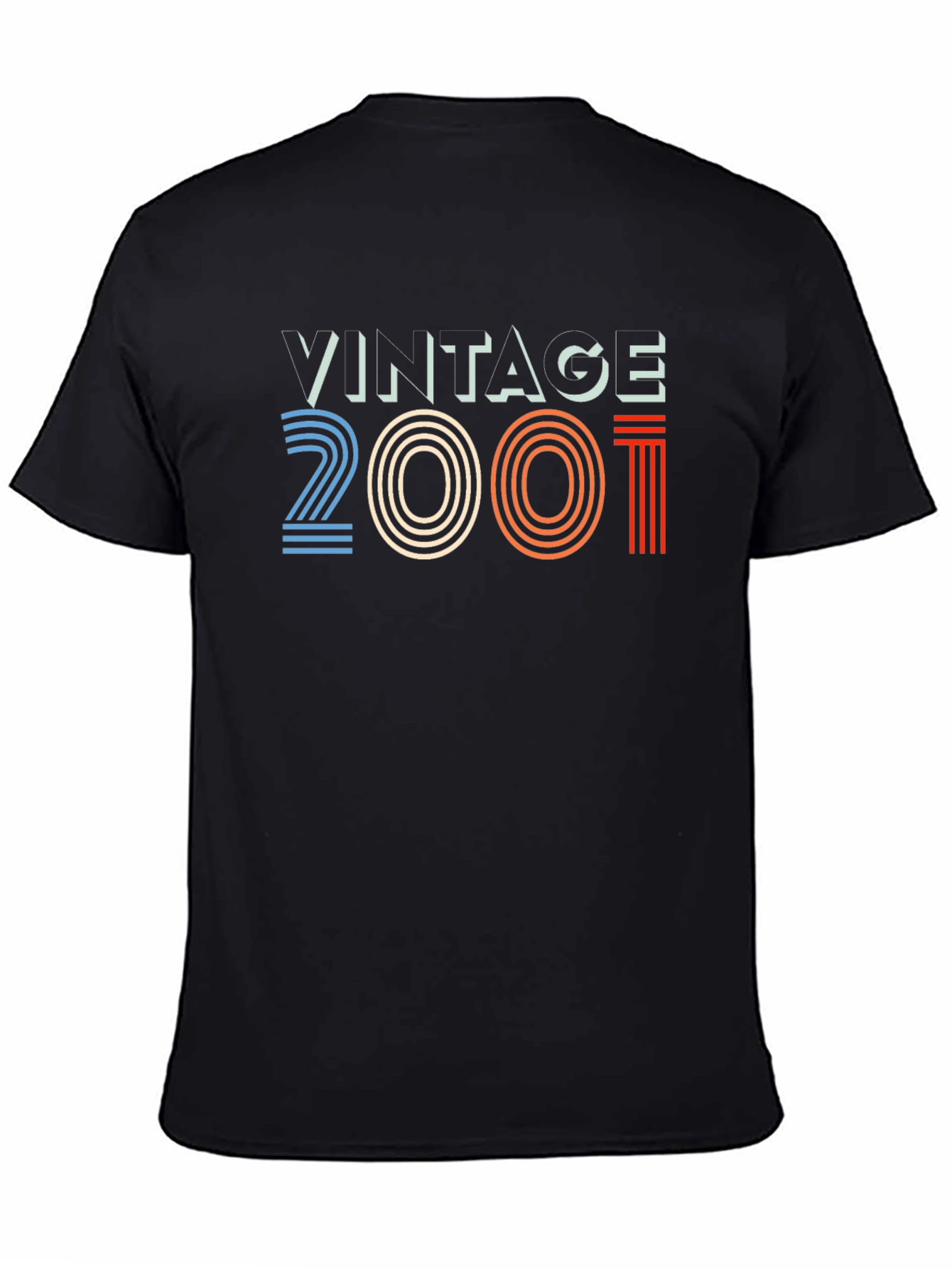 Vintage 2001 Graphic T-Shirt - Retro Style Tee