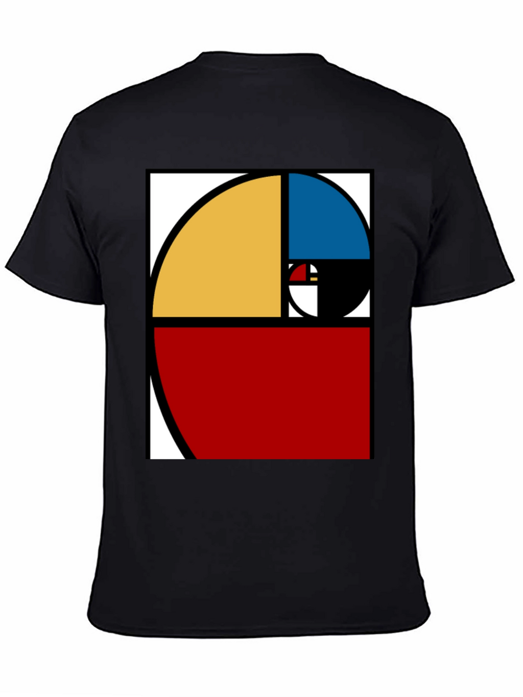 Fibonacci Sequence T-Shirt - Artistic Math Design