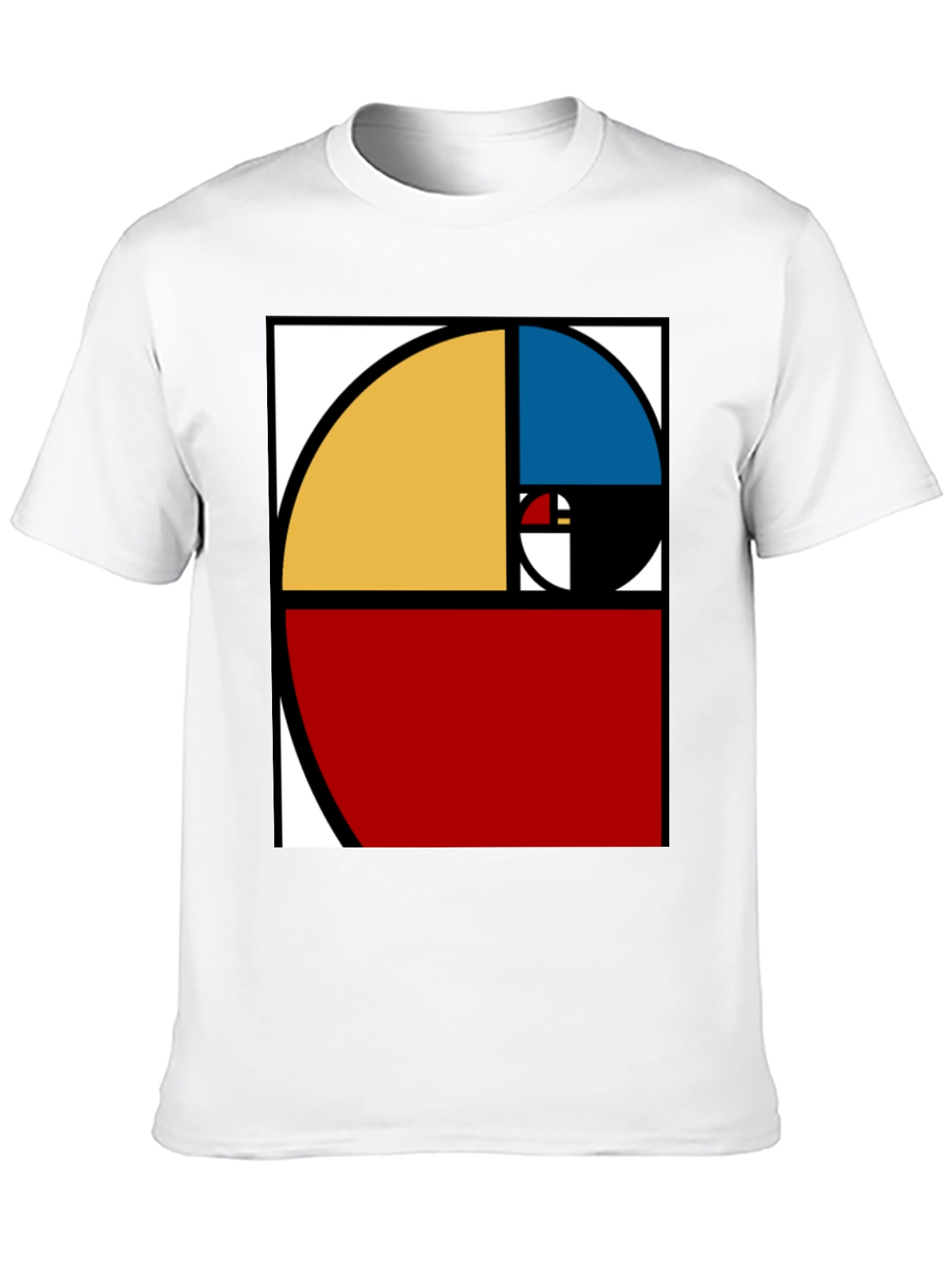 Fibonacci Sequence T-Shirt - Artistic Math Design