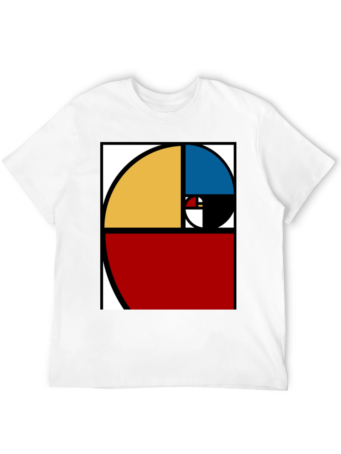 Fibonacci Sequence T-Shirt - Artistic Math Design