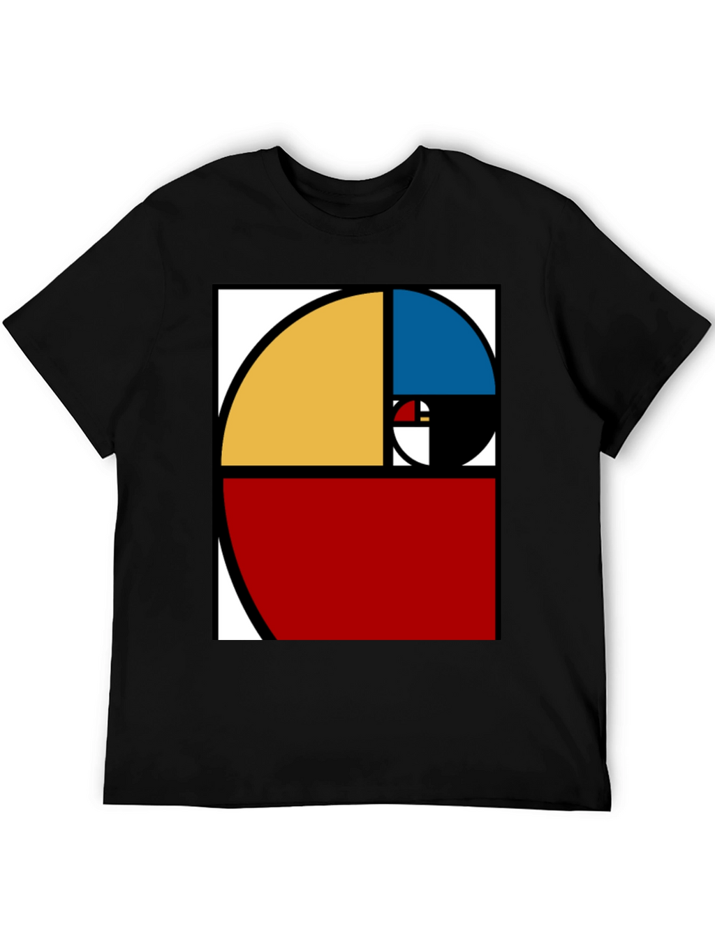Fibonacci Sequence T-Shirt - Artistic Math Design