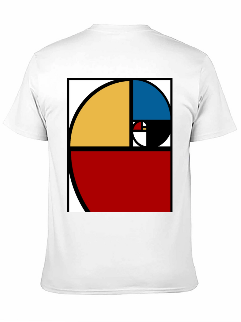 Fibonacci Sequence T-Shirt - Artistic Math Design