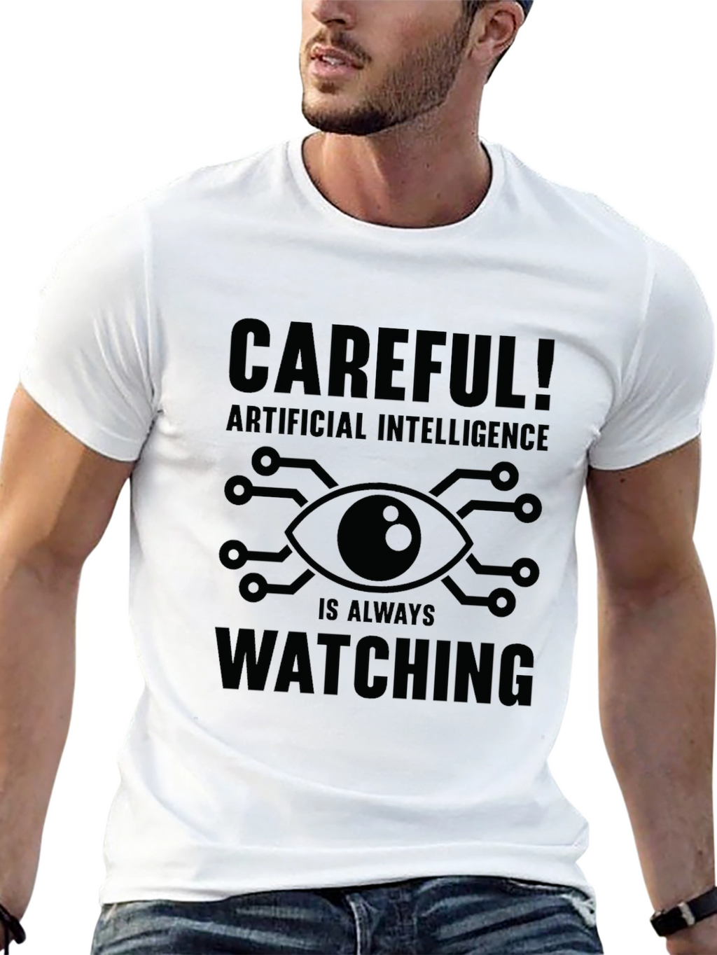 AI is Watching Graphic T-Shirt