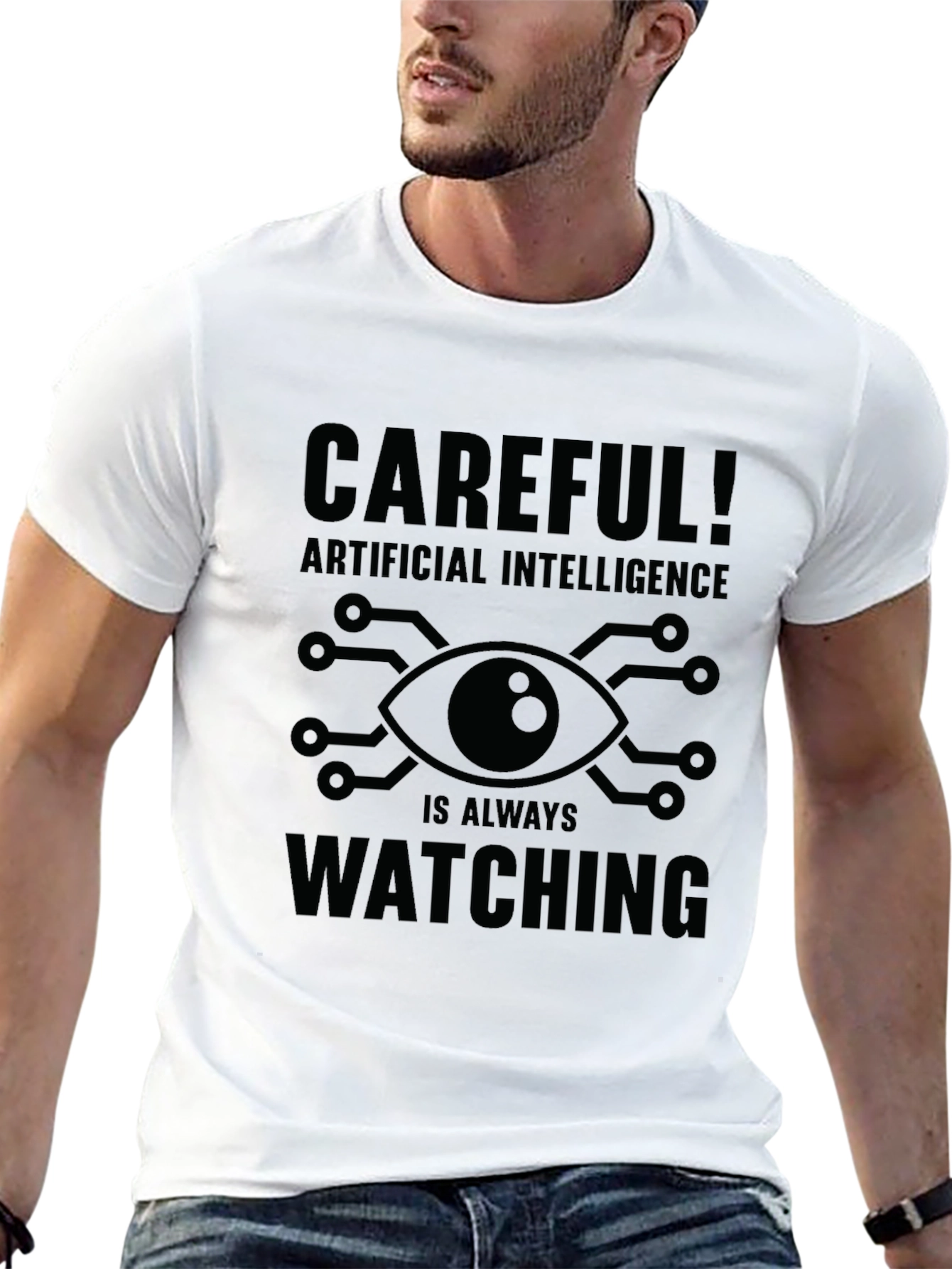 AI is Watching Graphic T-Shirt