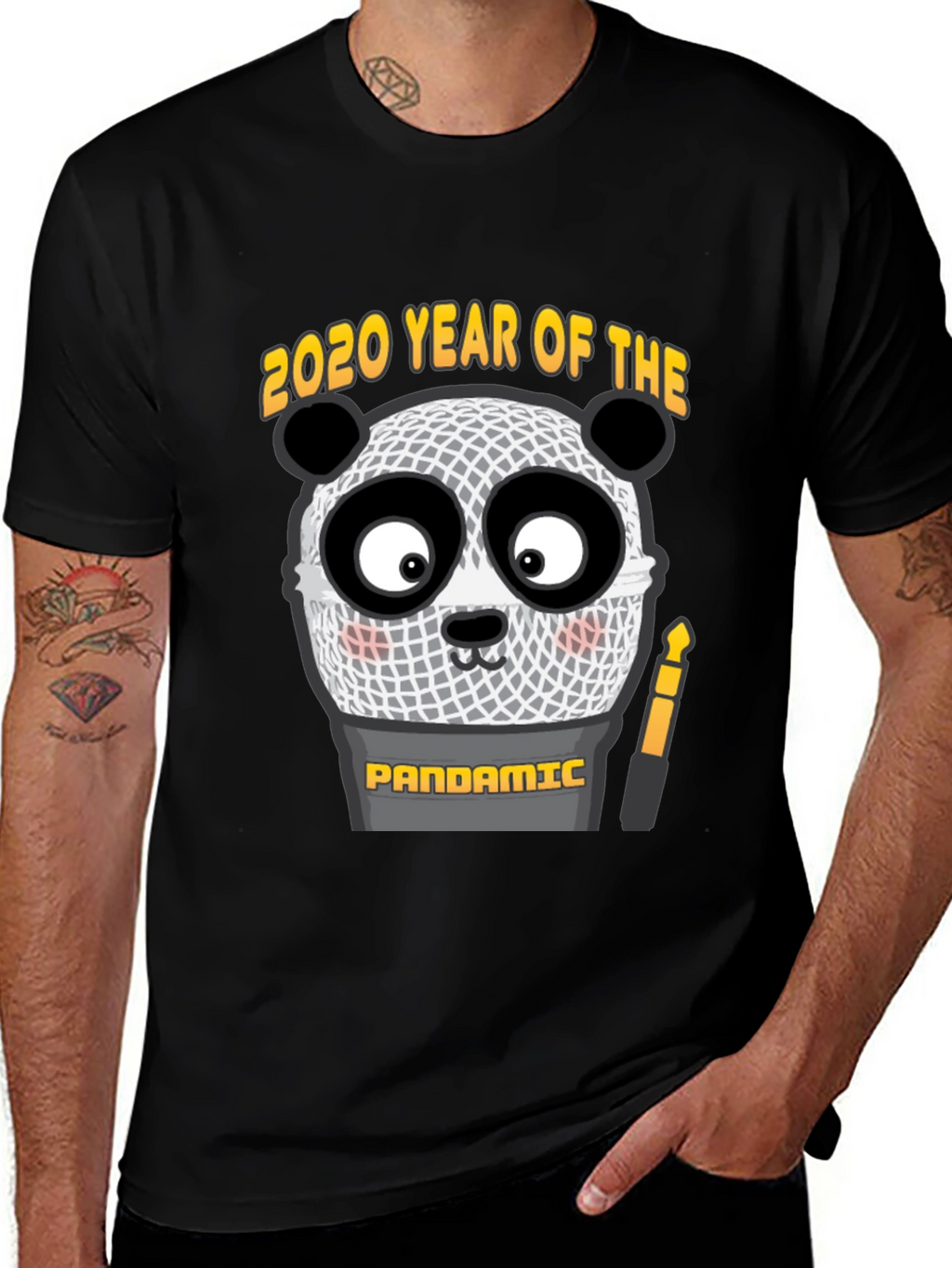 2020 Year of the Pandamic Panda T-Shirt