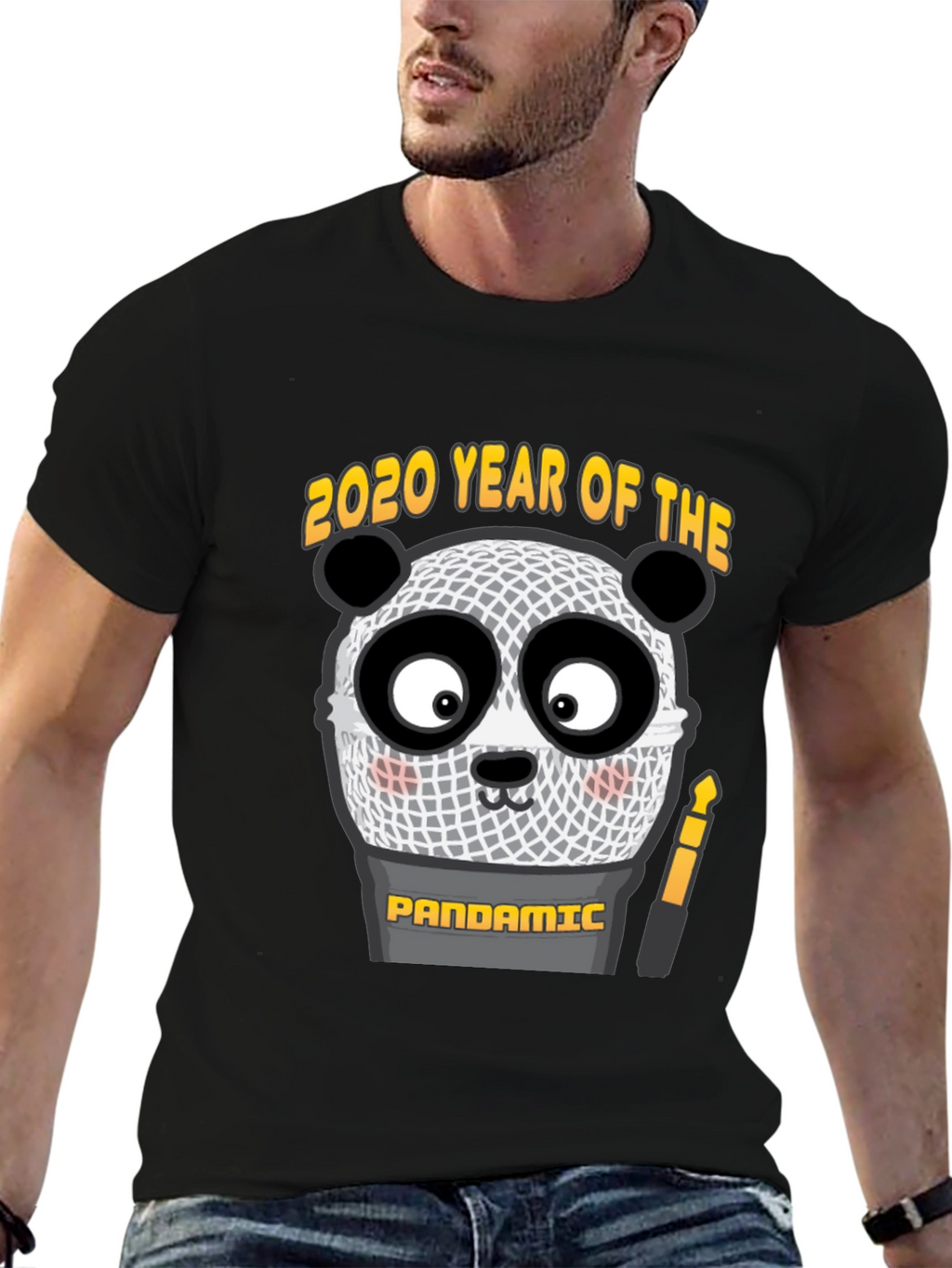 2020 Year of the Pandamic Panda T-Shirt