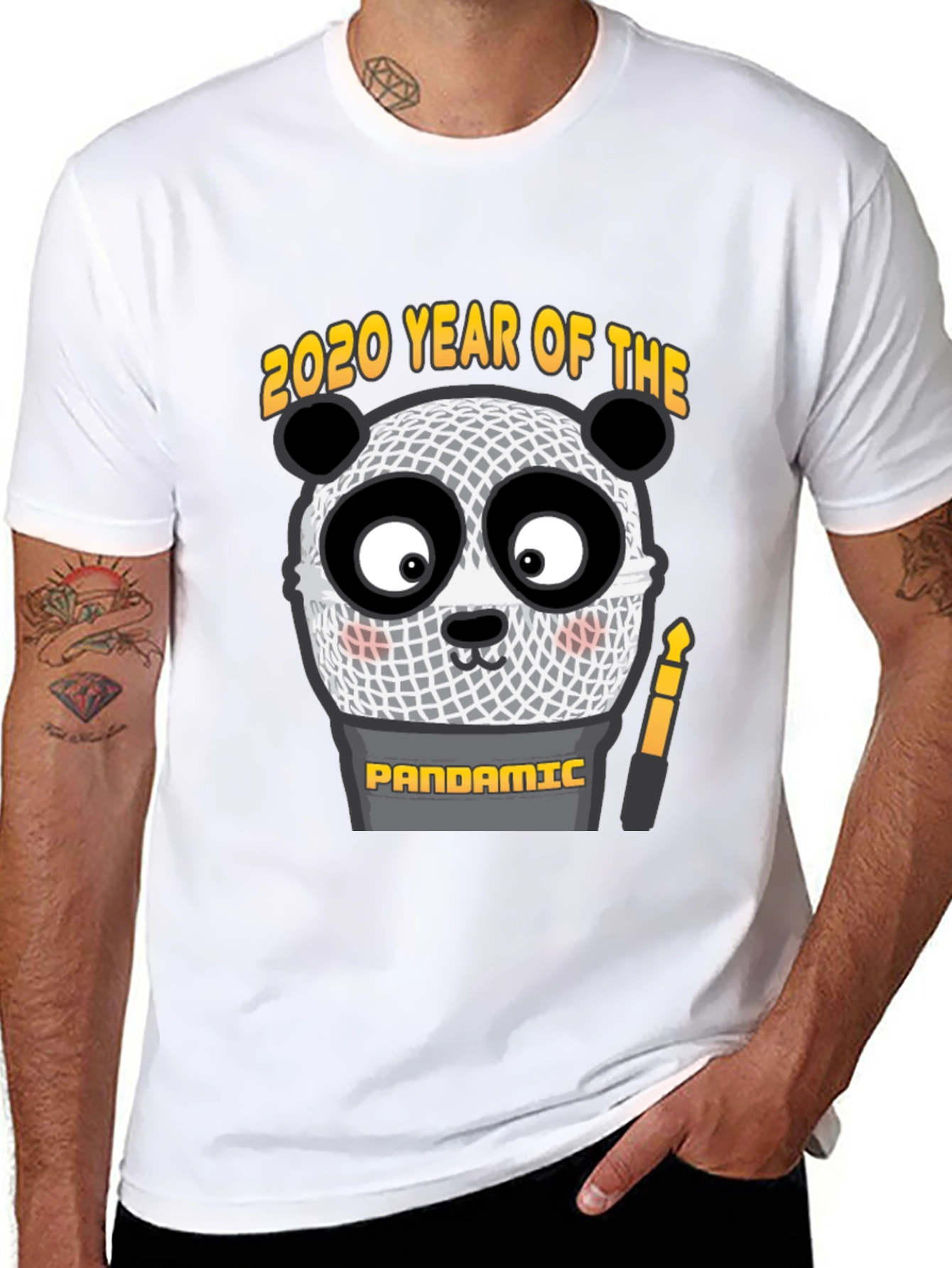 2020 Year of the Pandamic Panda T-Shirt