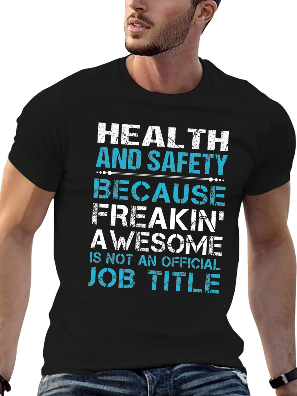 Health and Safety Awesome Job Title T-Shirt