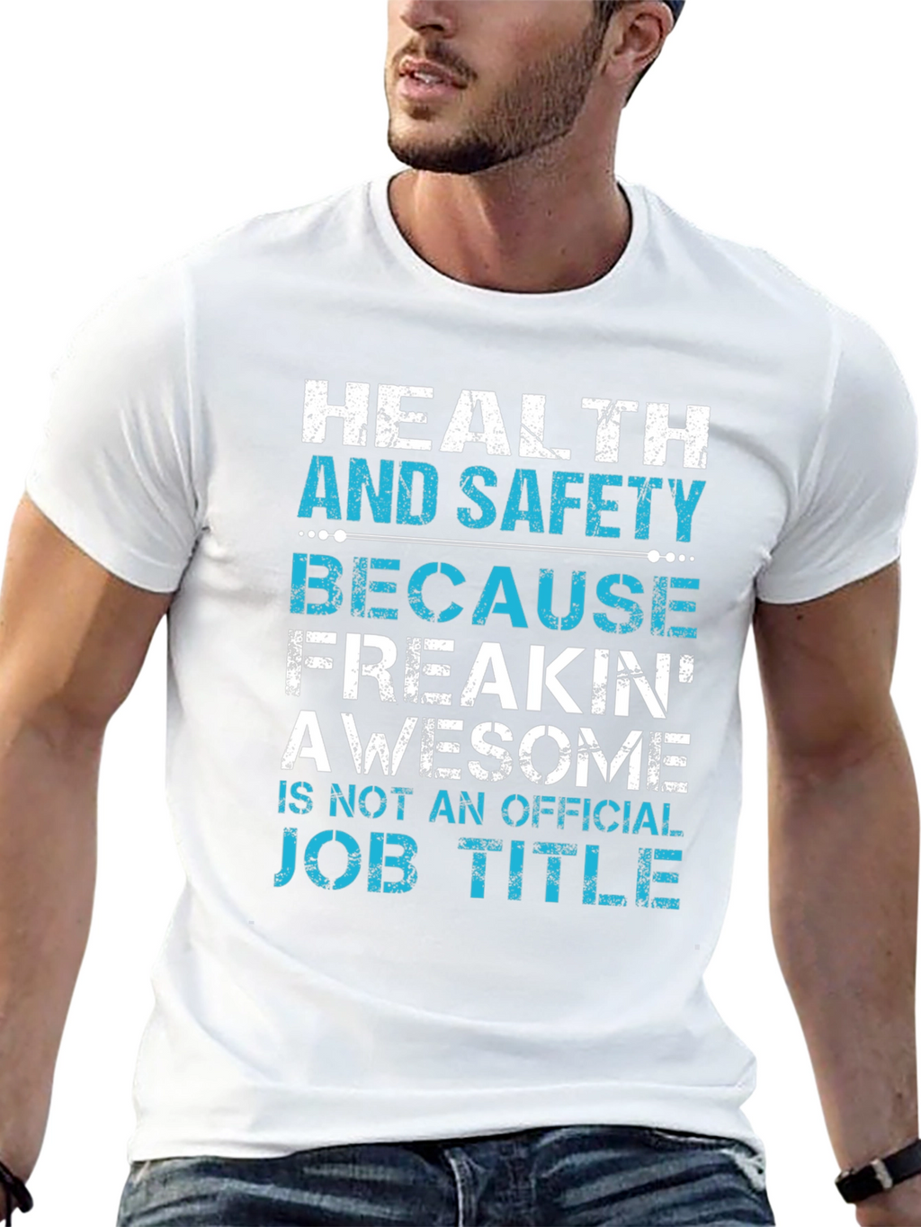 Health and Safety Awesome Job Title T-Shirt