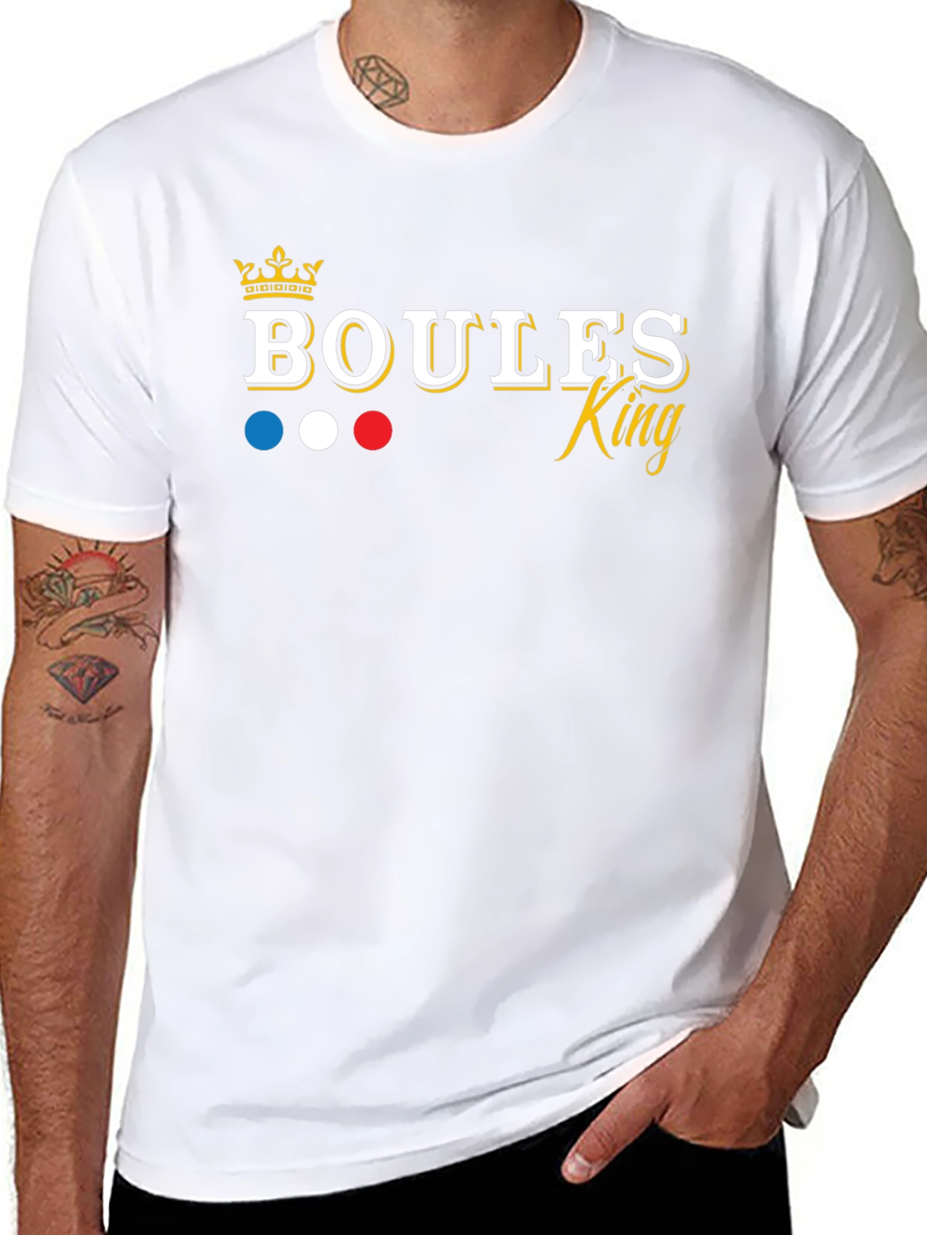 Boules King Graphic T-Shirt