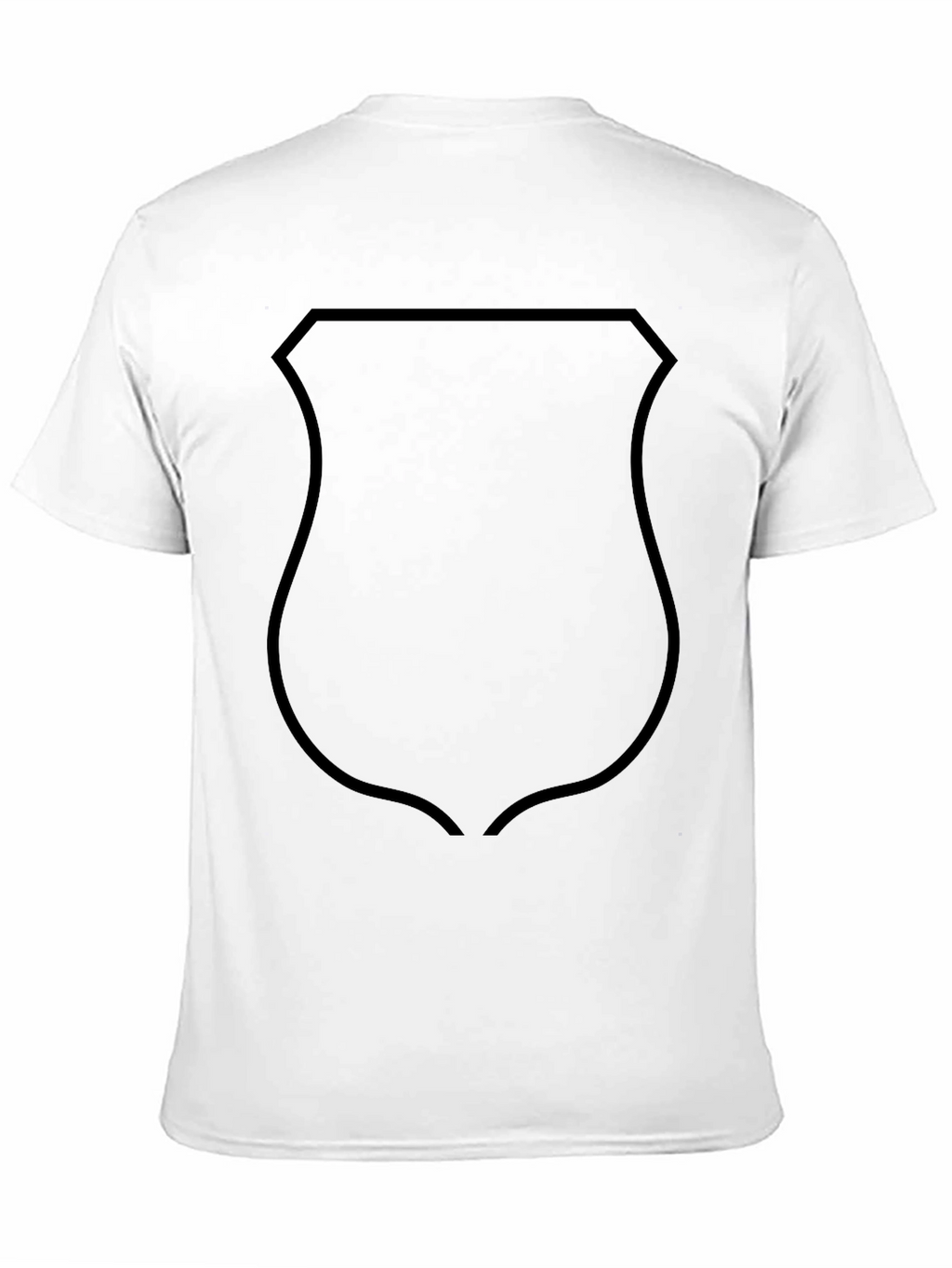 Black Shield Graphic Tee - Classic Style