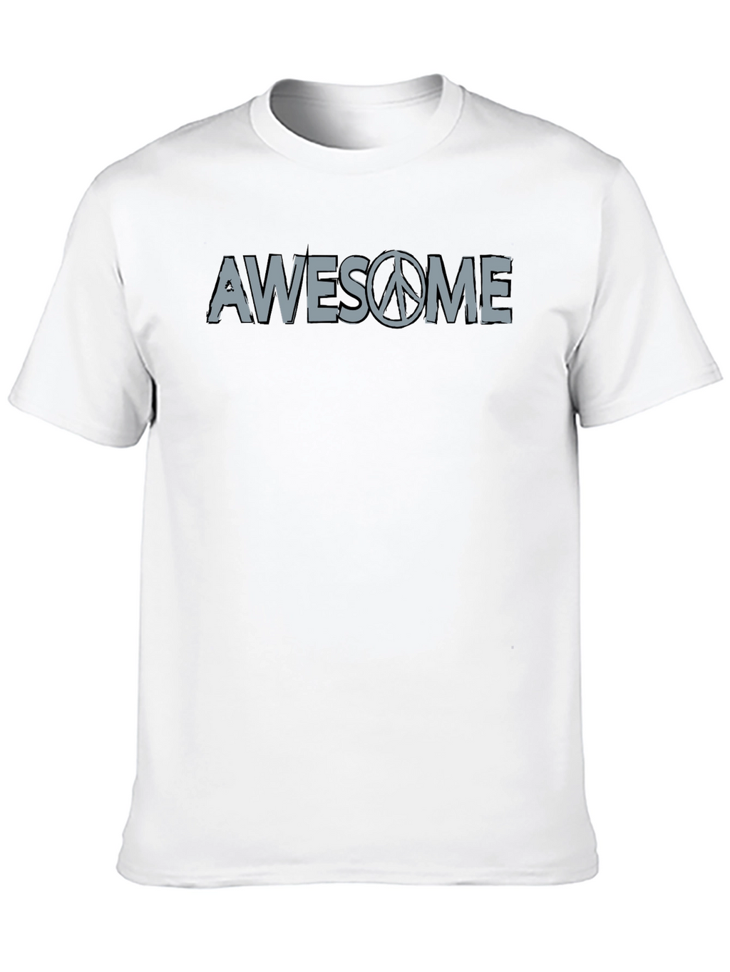 Awesome Peace Sign Graphic Tee
