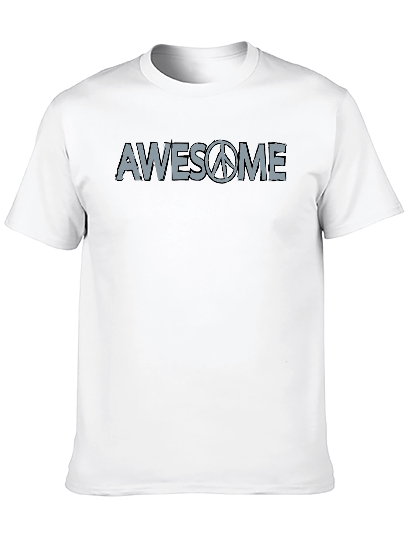 Awesome Peace Sign Graphic Tee