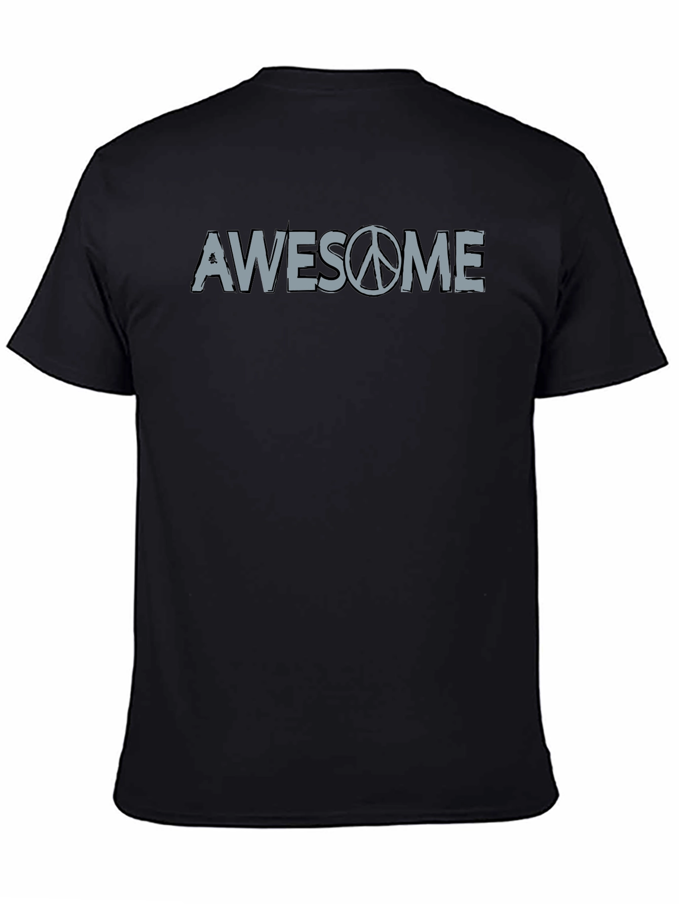 Awesome Peace Sign Graphic Tee