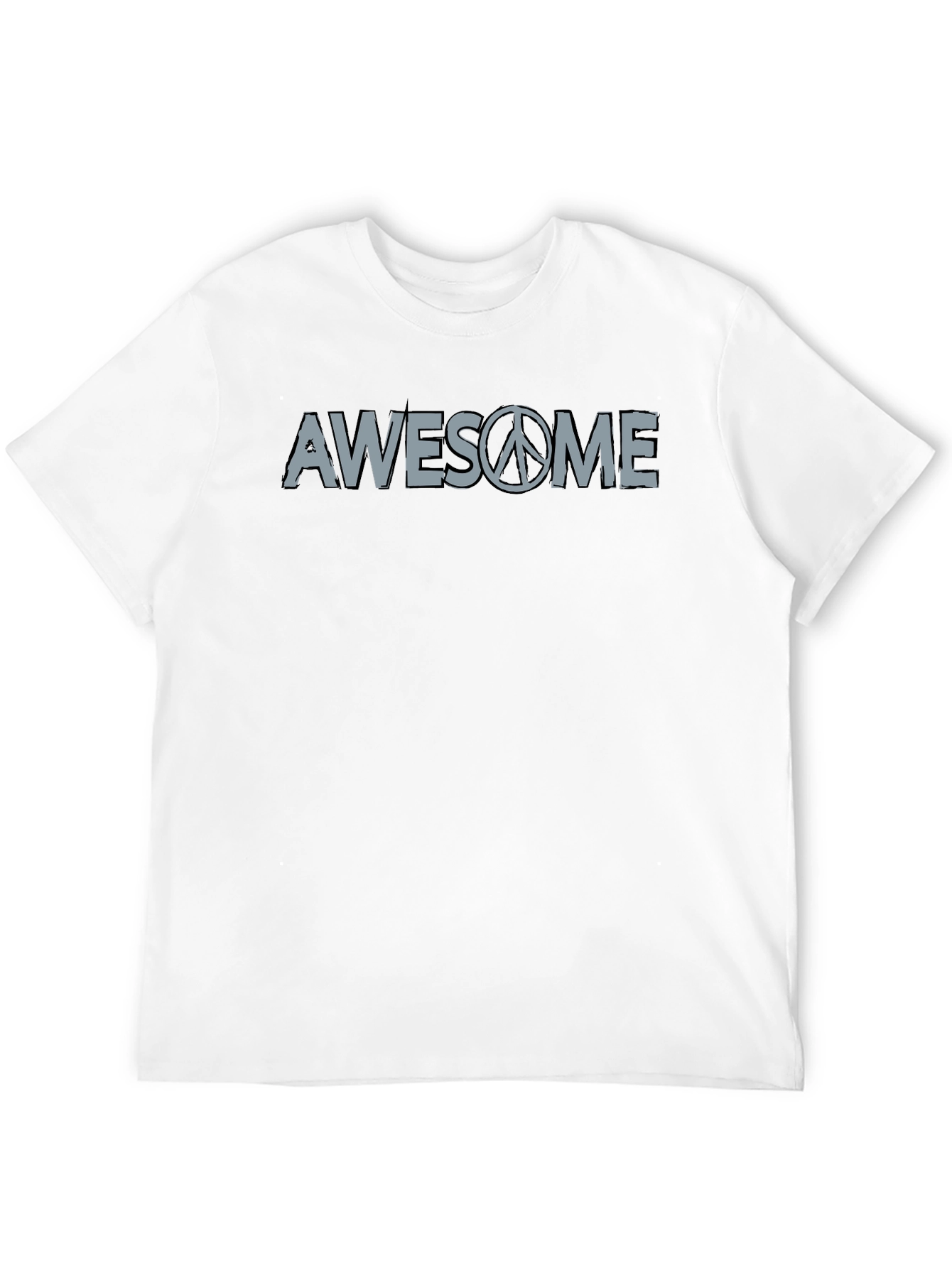 Awesome Peace Sign Graphic Tee