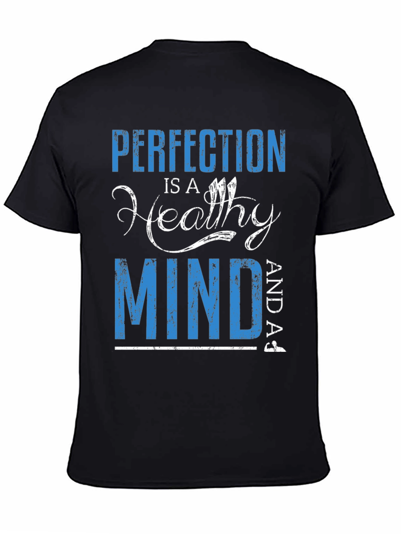 Healthy Mind T-Shirt: Motivational Graphic Tee