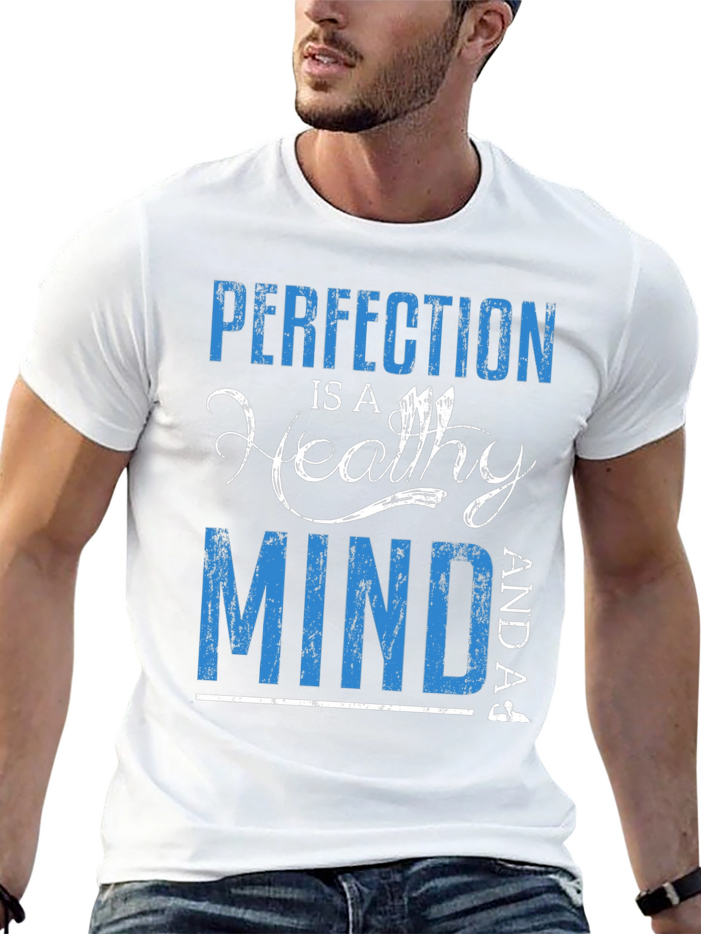 Healthy Mind T-Shirt: Motivational Graphic Tee