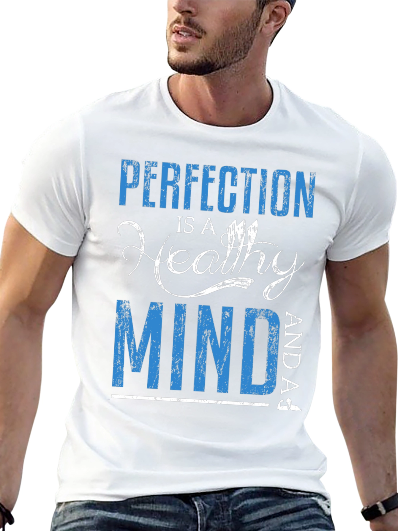 Healthy Mind T-Shirt: Motivational Graphic Tee