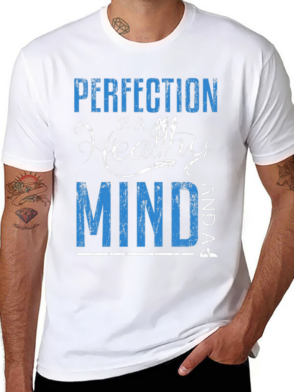 Healthy Mind T-Shirt: Motivational Graphic Tee