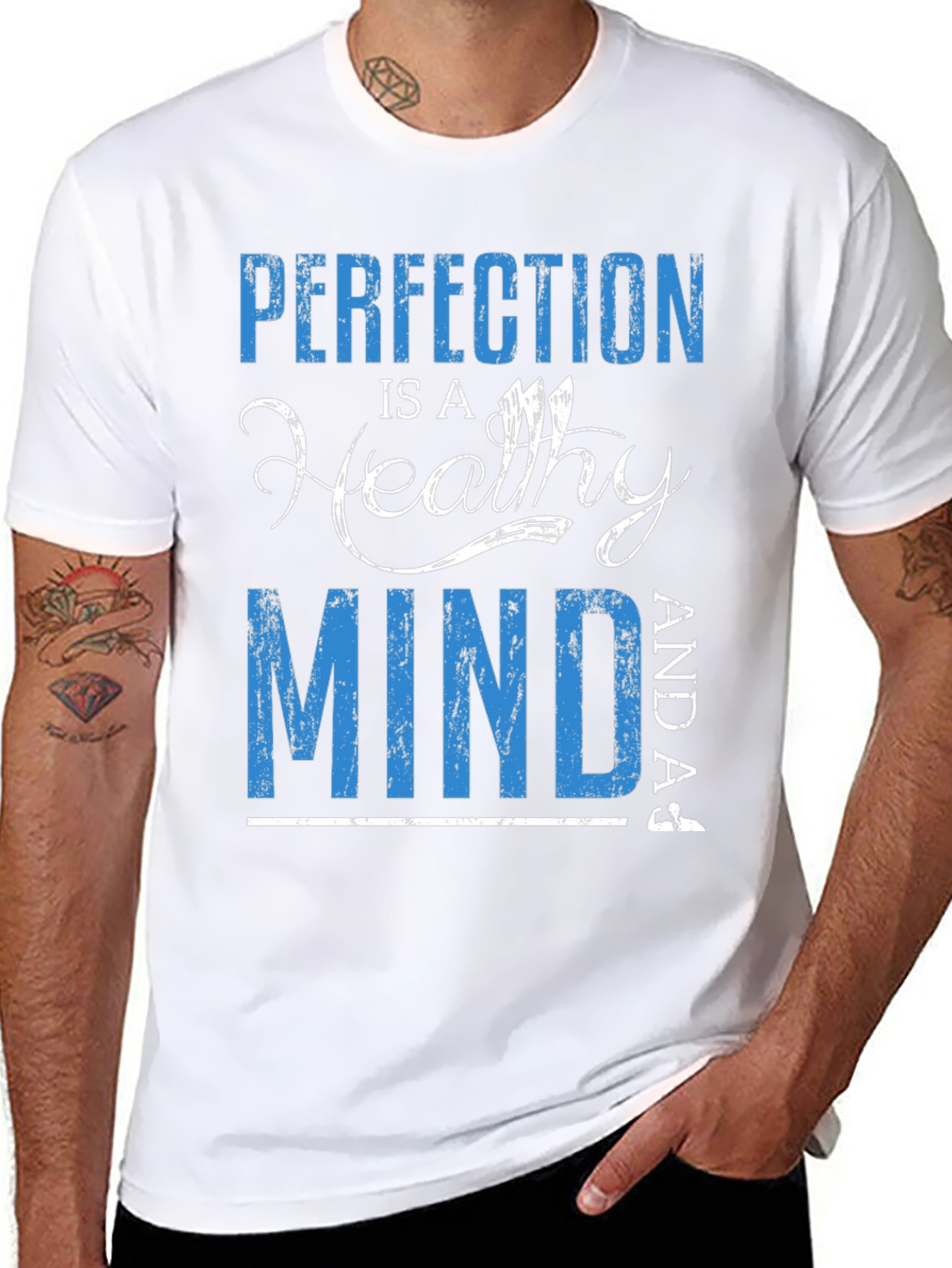 Healthy Mind T-Shirt: Motivational Graphic Tee
