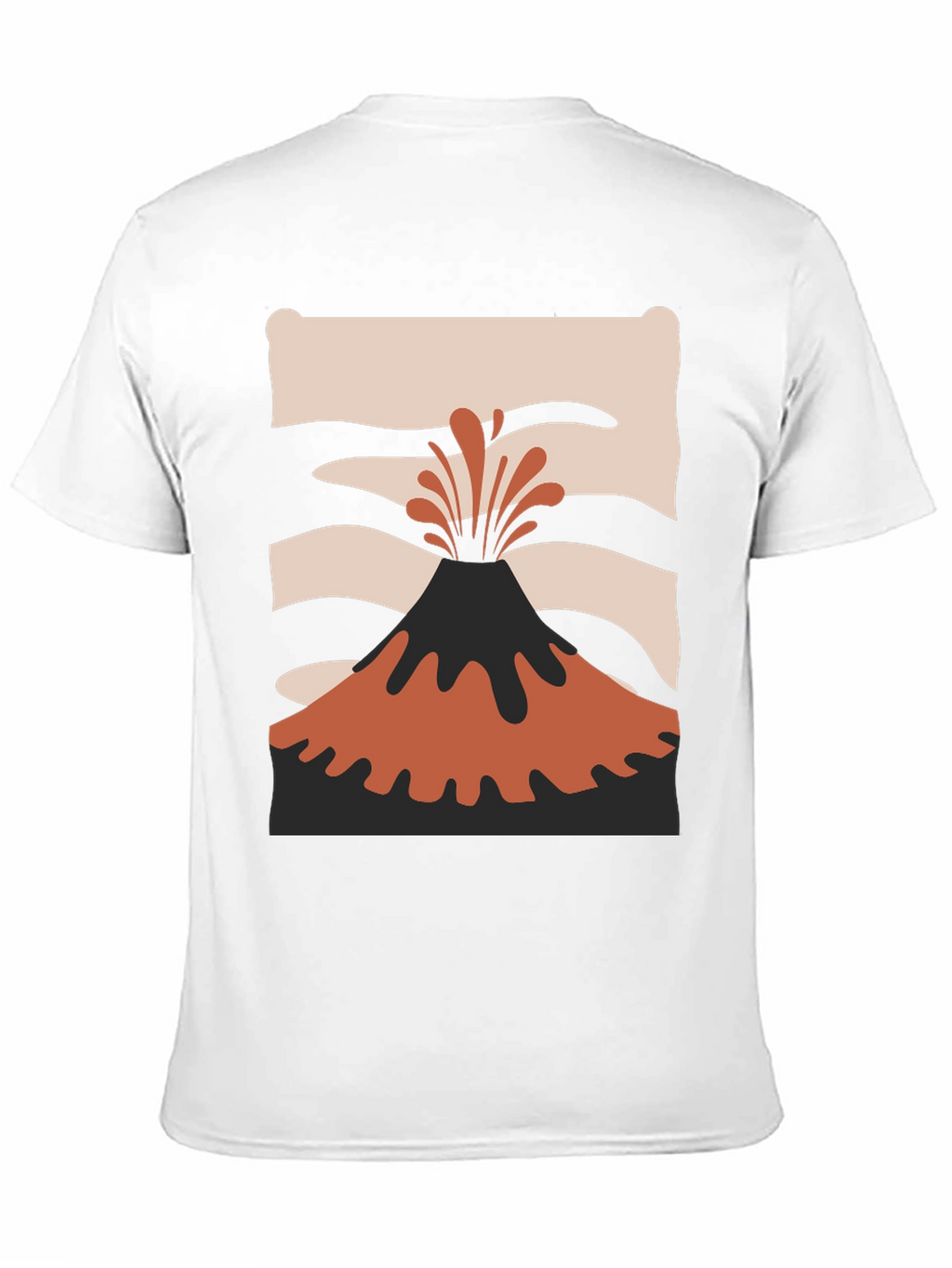 Volcano Graphic Tee - Eruption Style