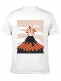 Volcano Graphic Tee - Eruption Style