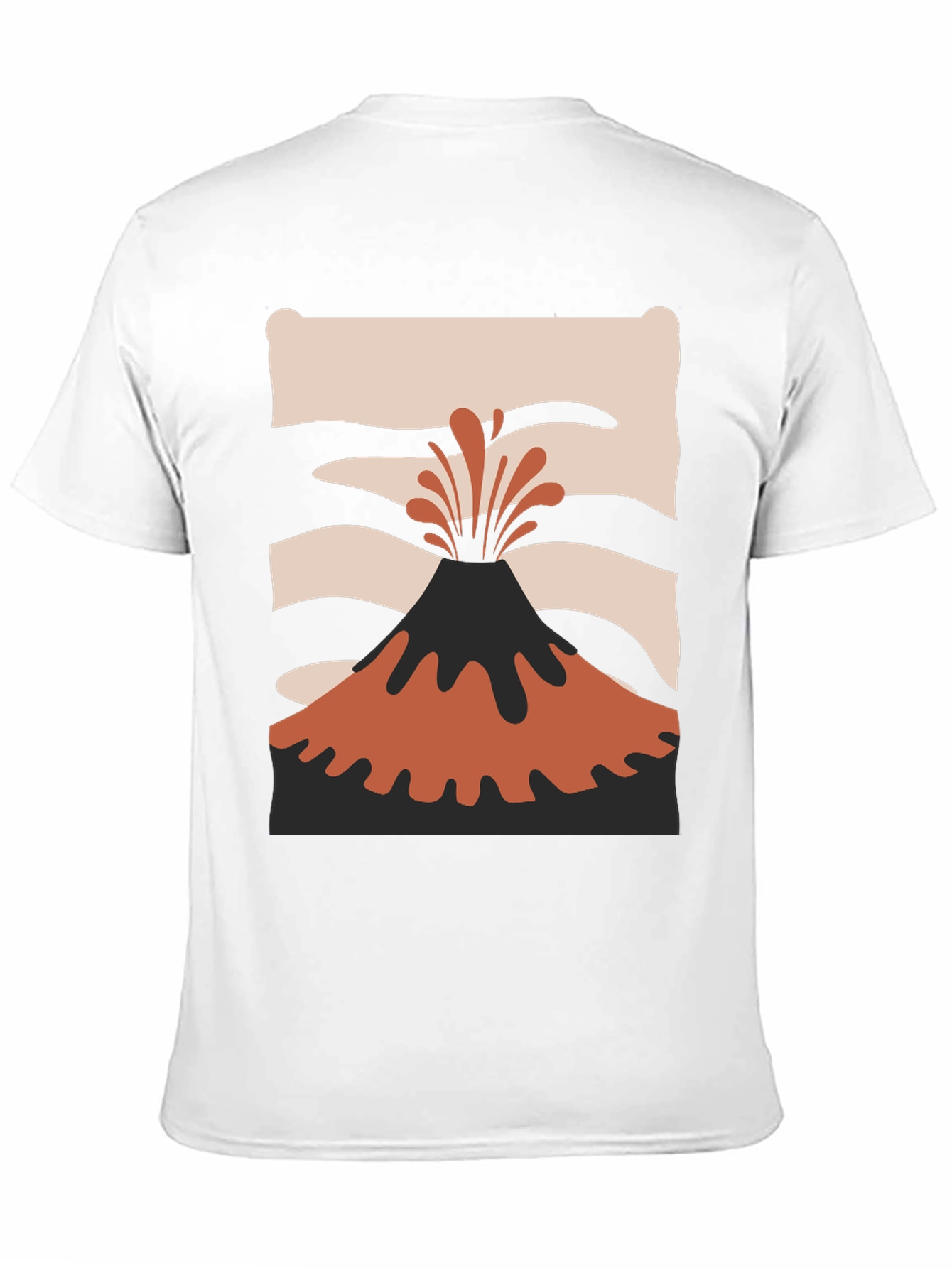 Volcano Graphic Tee - Eruption Style