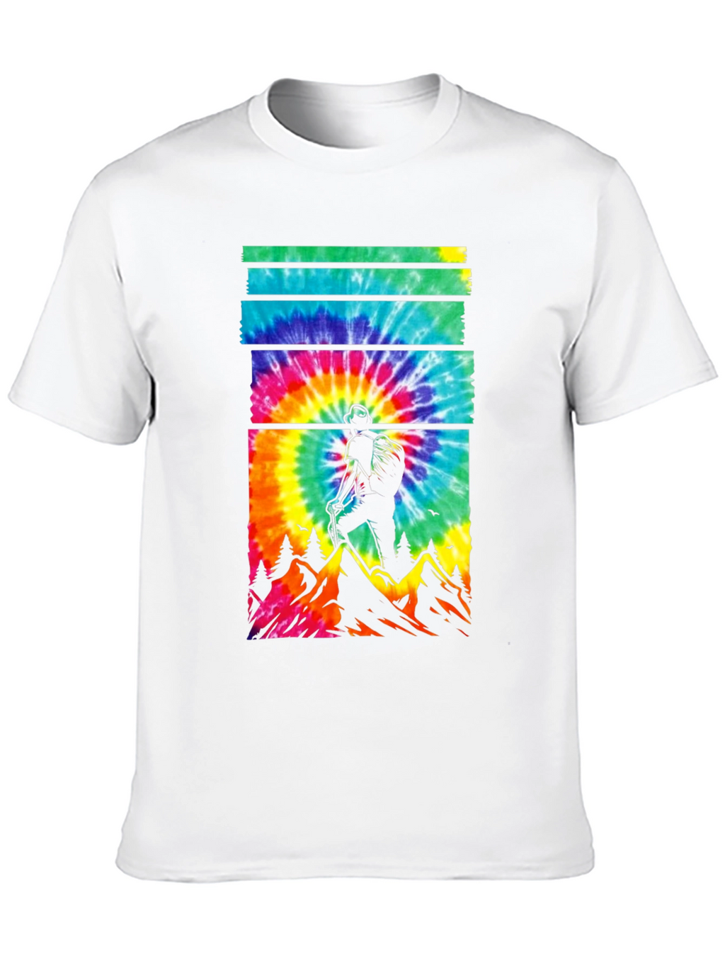 Tie-Dye Hiker Graphic Tee