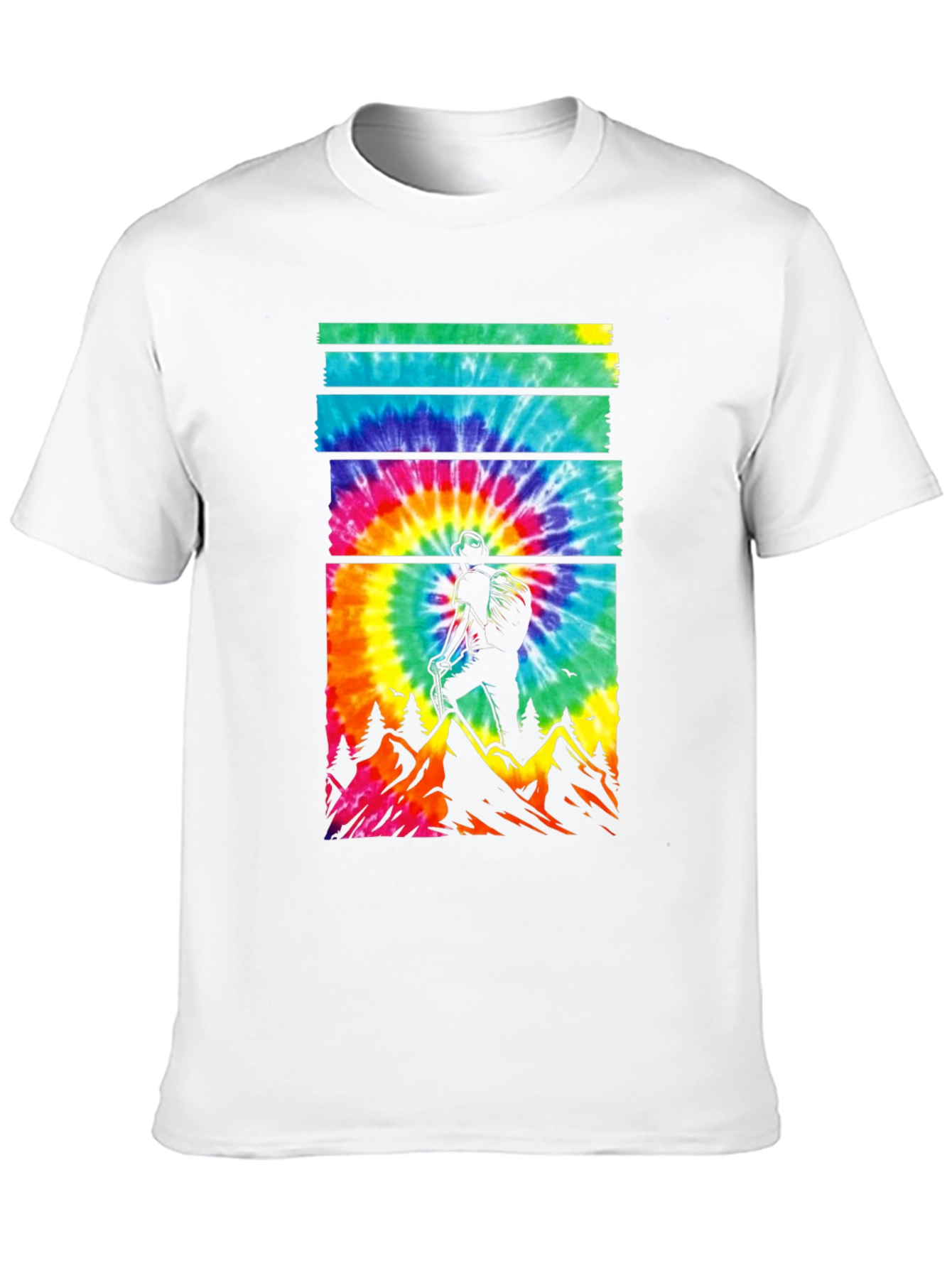 Tie-Dye Hiker Graphic Tee