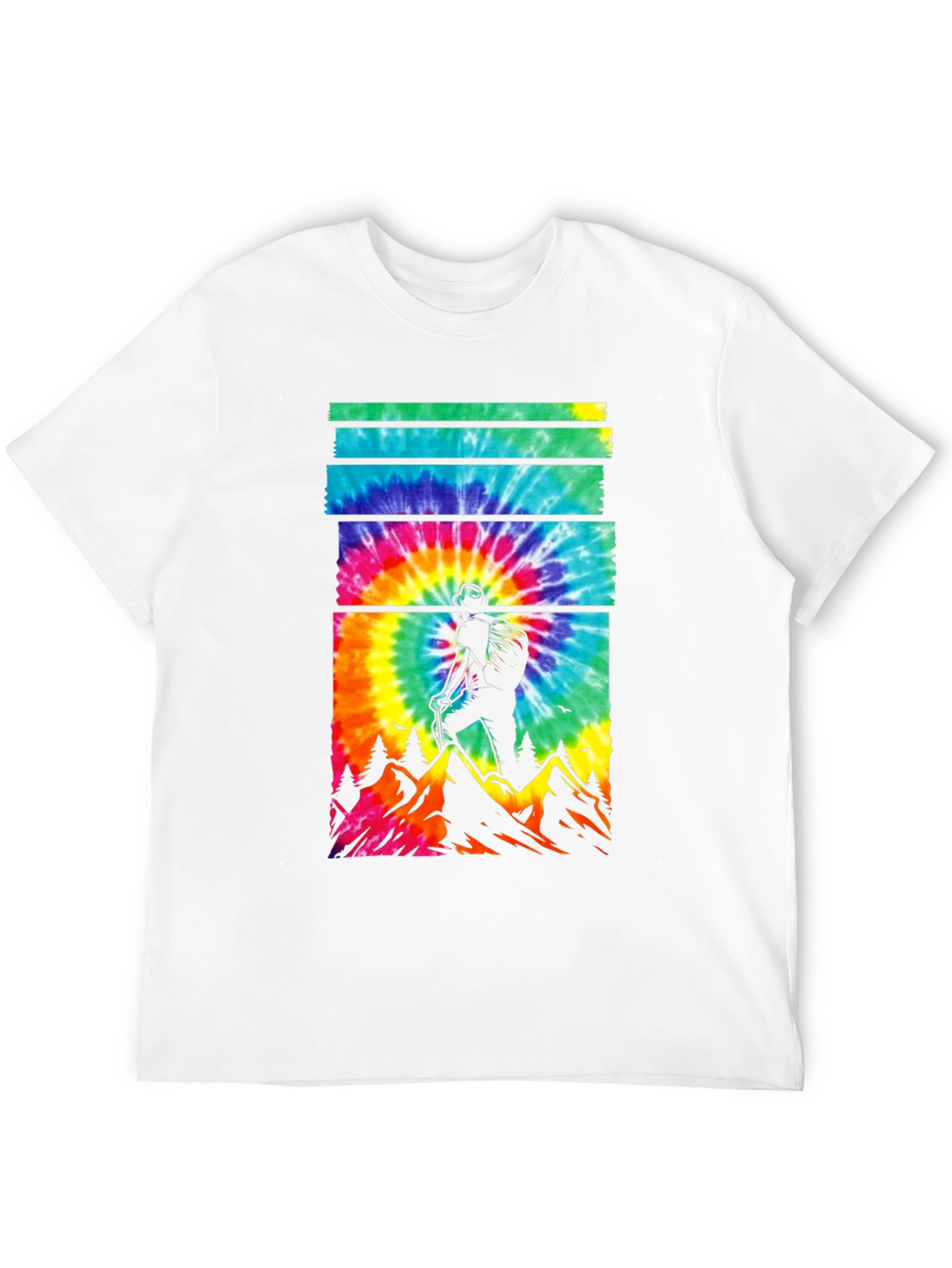 Tie-Dye Hiker Graphic Tee
