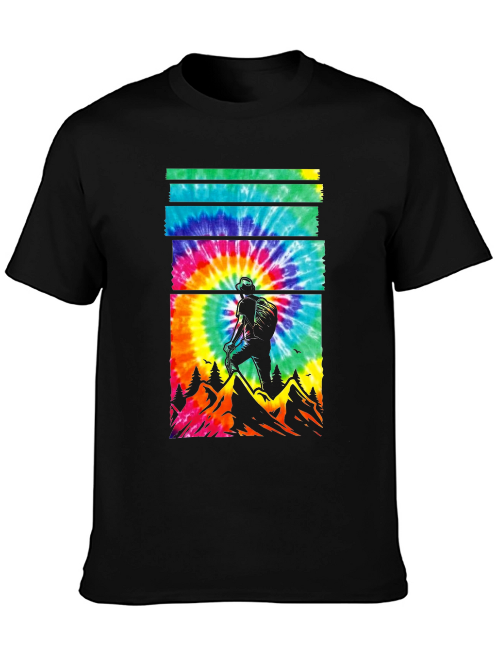 Tie-Dye Hiker Graphic Tee