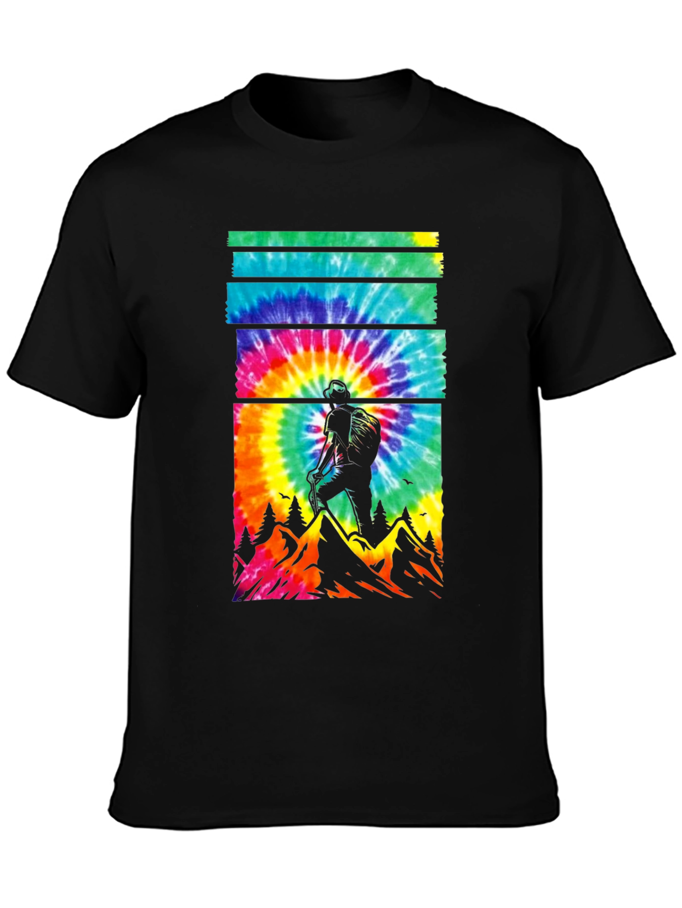Tie-Dye Hiker Graphic Tee