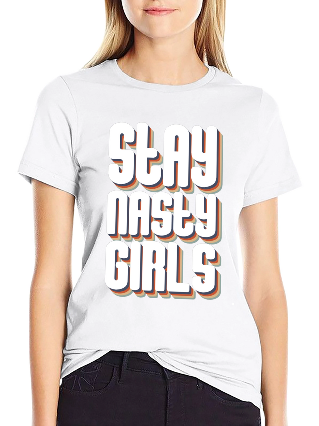 Stay Nasty Girls Graphic T-Shirt