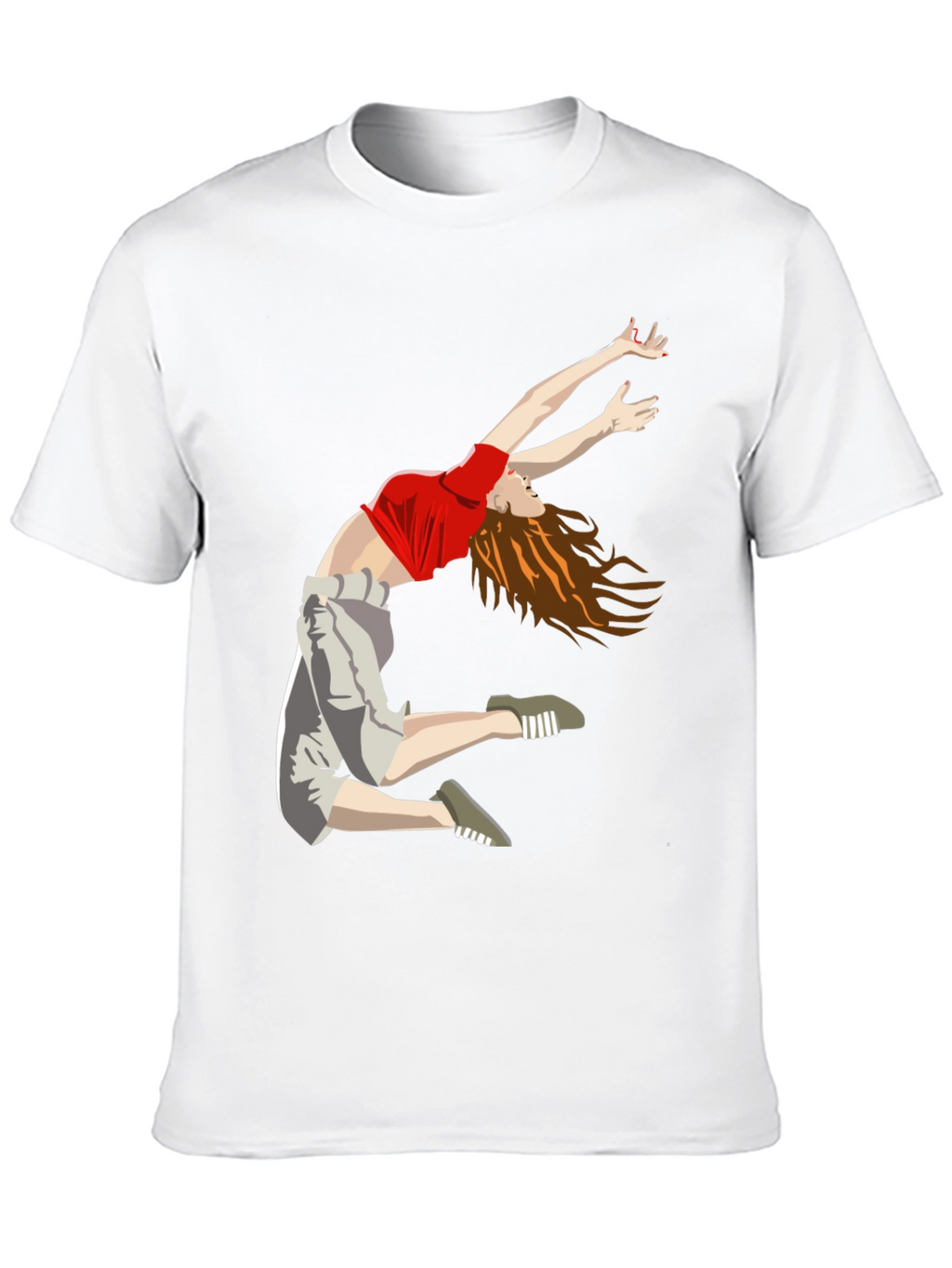 Dancer Graphic Tee - Stylish Black T-Shirt