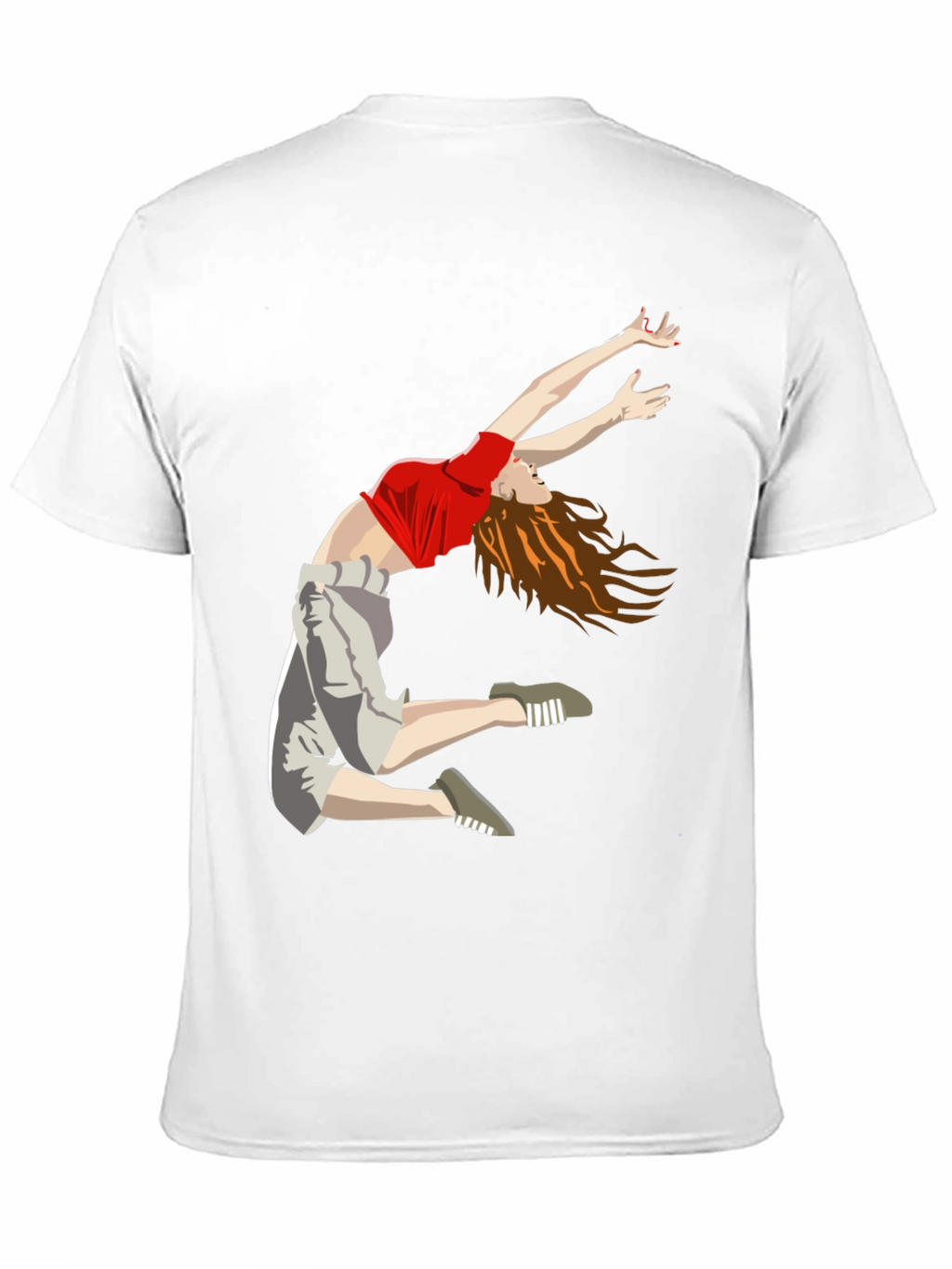 Dancer Graphic Tee - Stylish Black T-Shirt