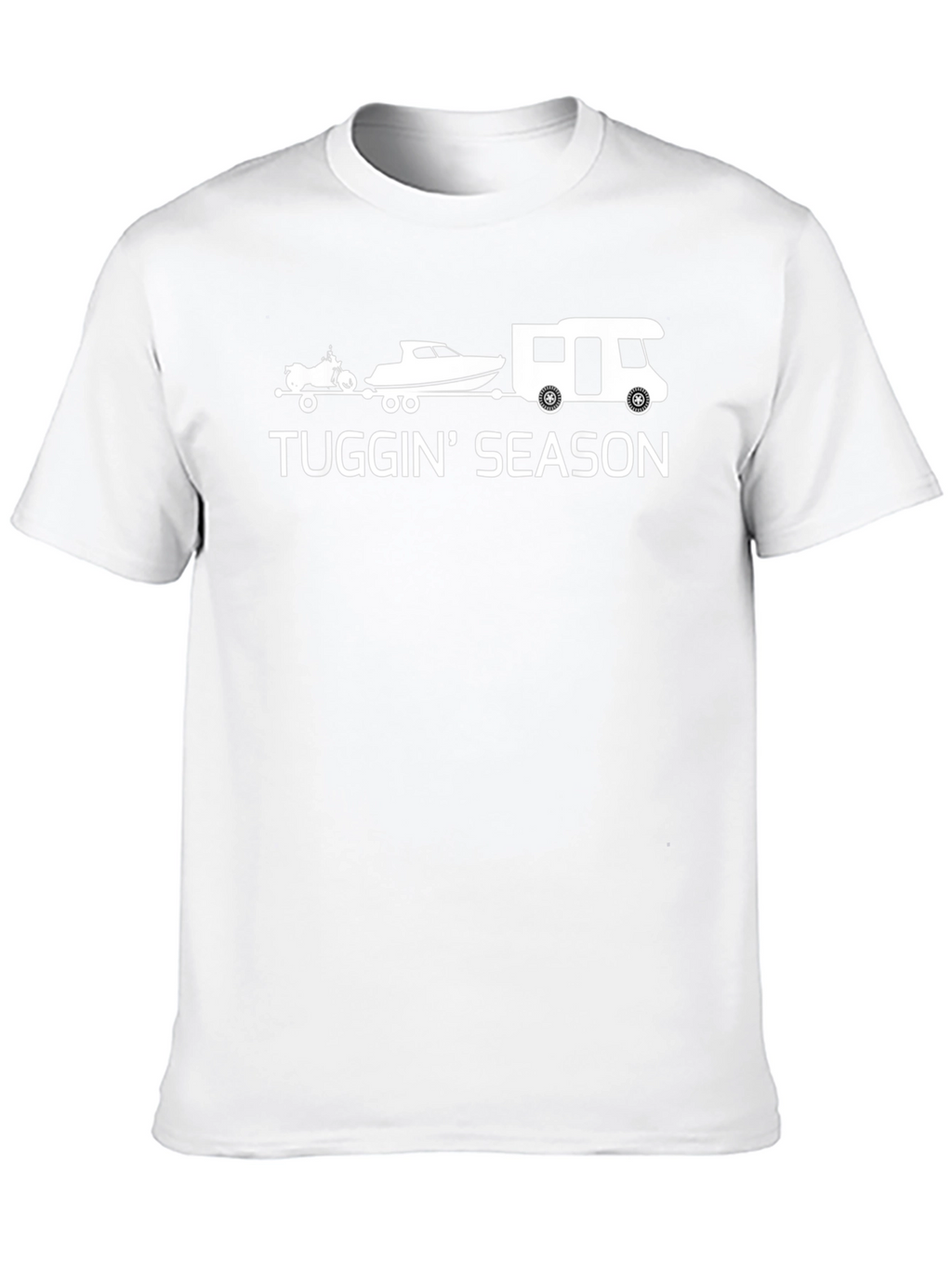 Tuggin Season Black Graphic T-Shirt