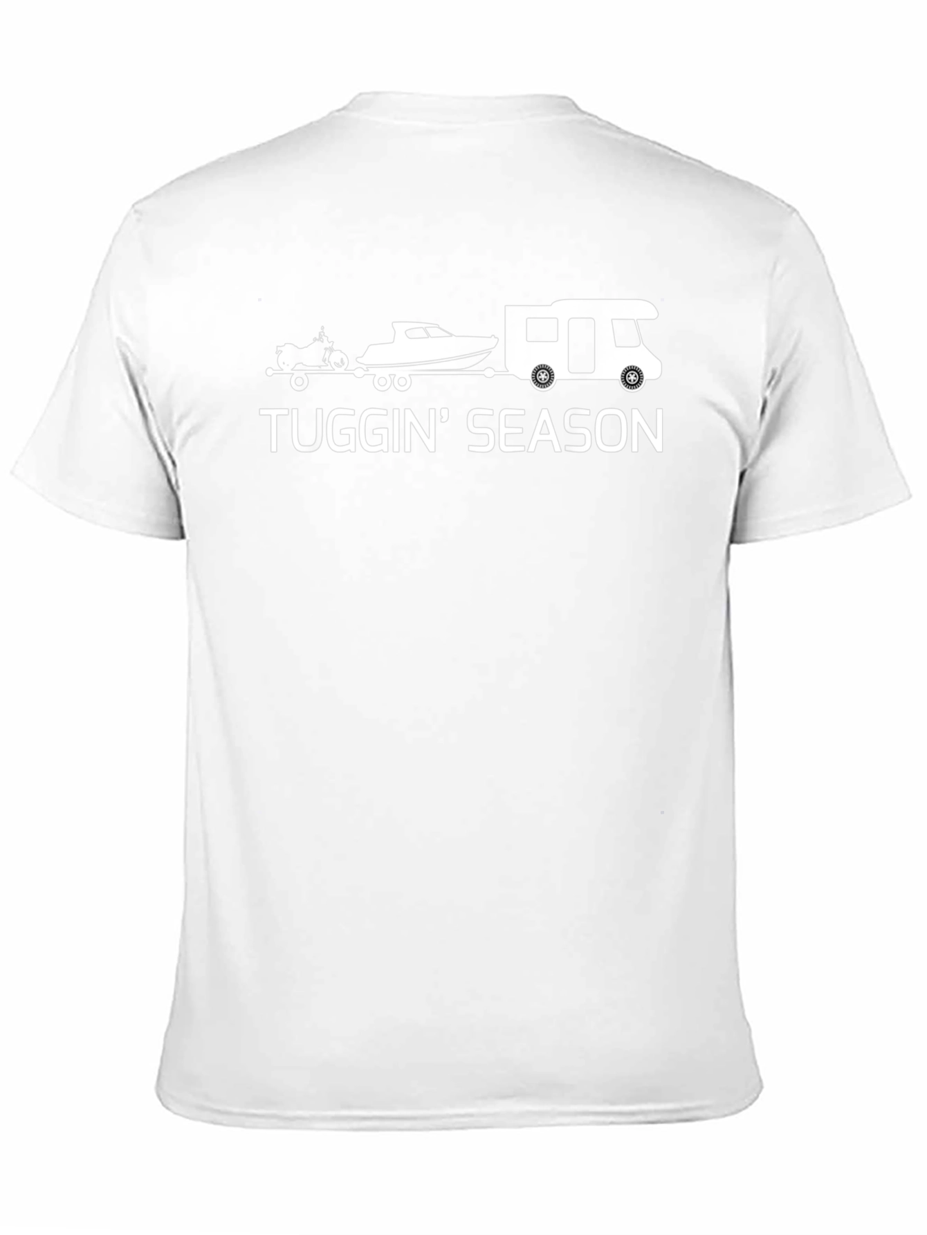 Tuggin Season Black Graphic T-Shirt
