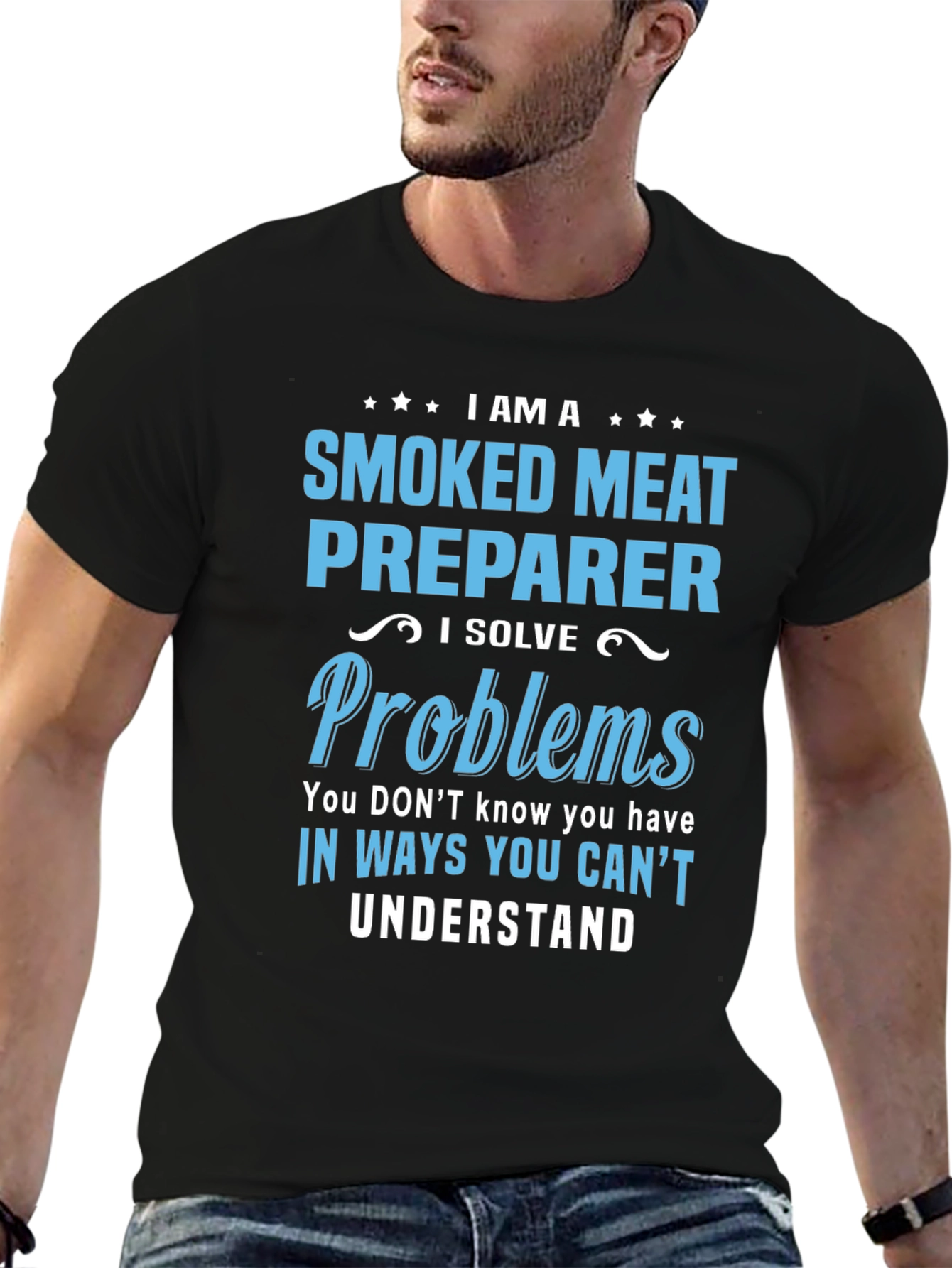 Smoked Meat Preparer Funny T-Shirt