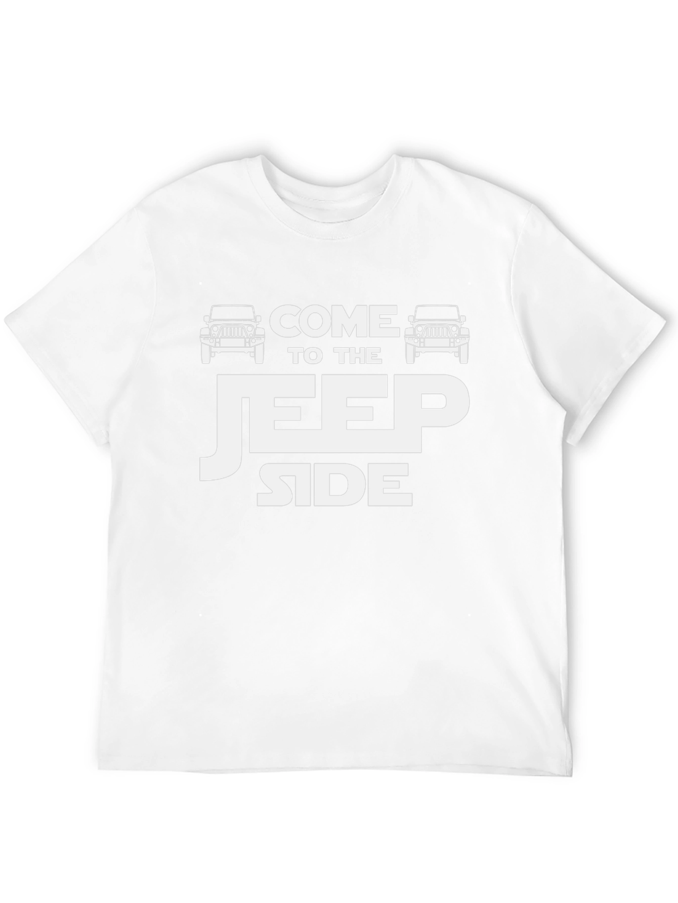 Come to the Jeep Side Mens Black T-Shirt