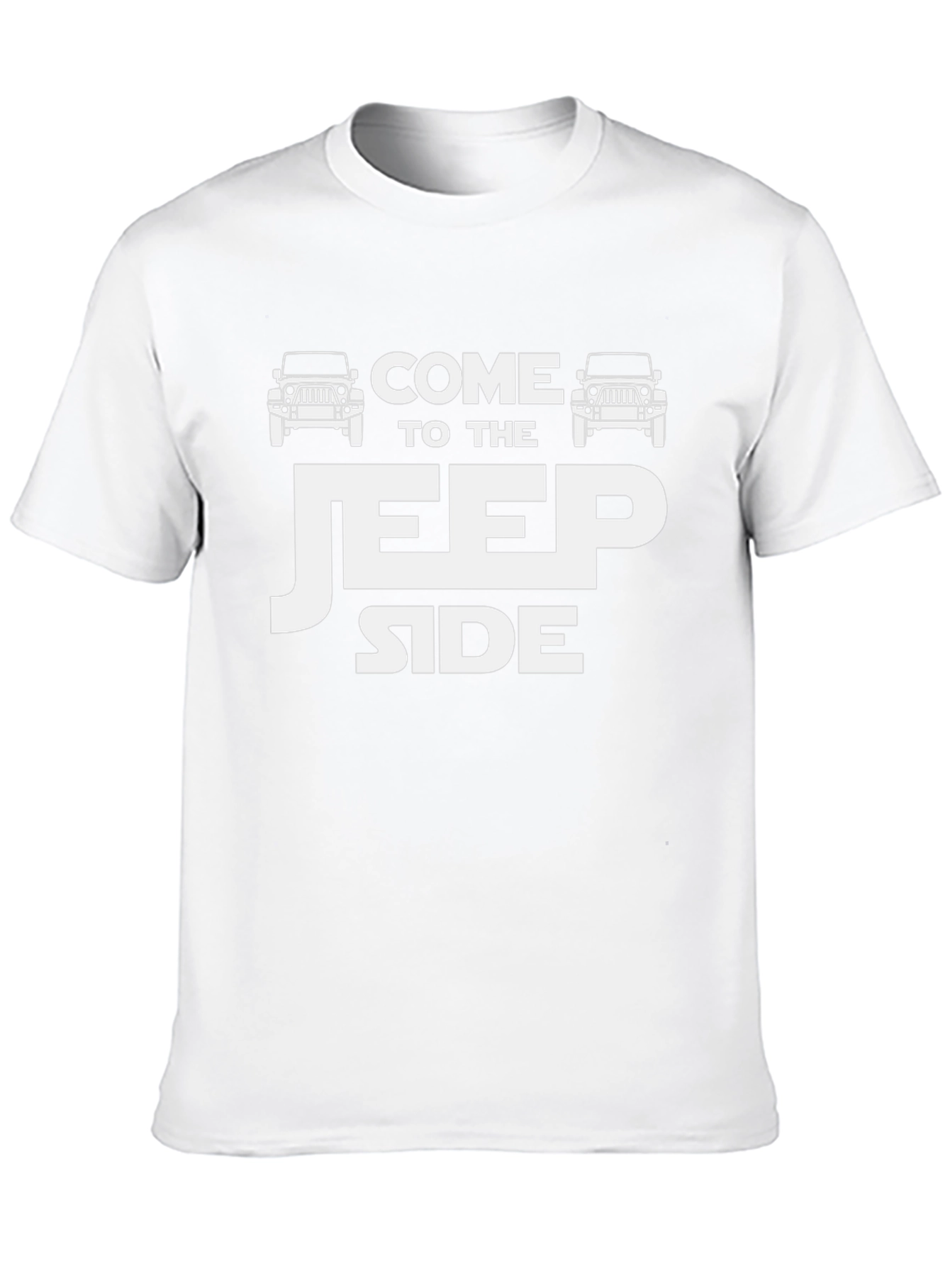 Come to the Jeep Side Mens Black T-Shirt