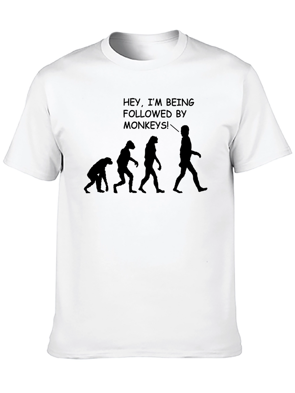 Funny Evolution Monkey T-Shirt